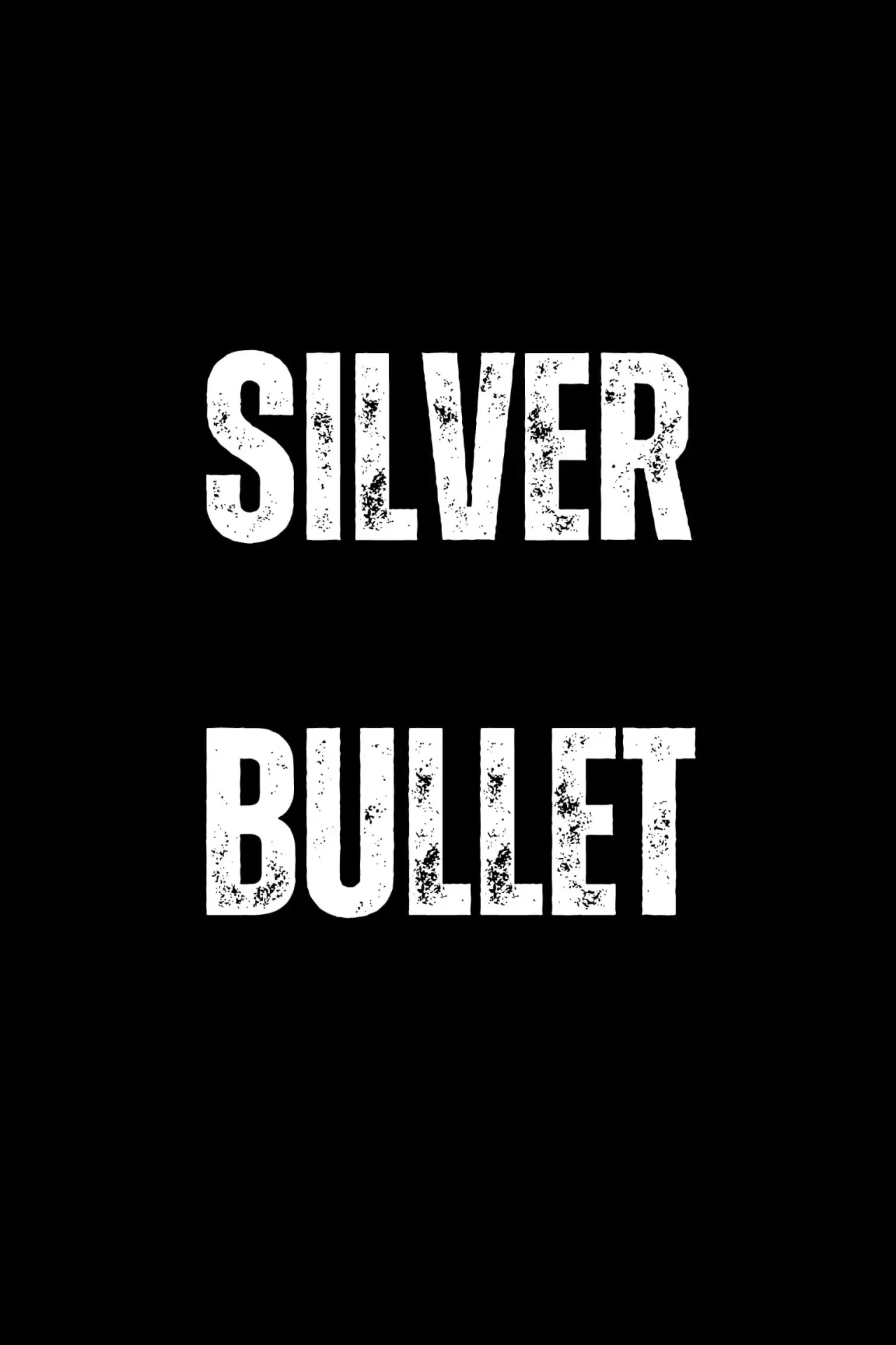 Movie poster "Silver Bullet"