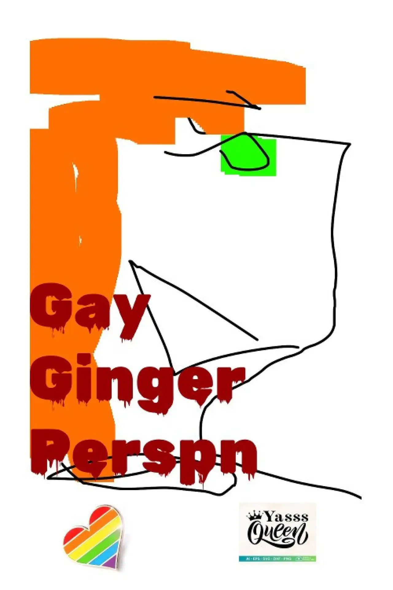 Movie poster "Ginger Person"
