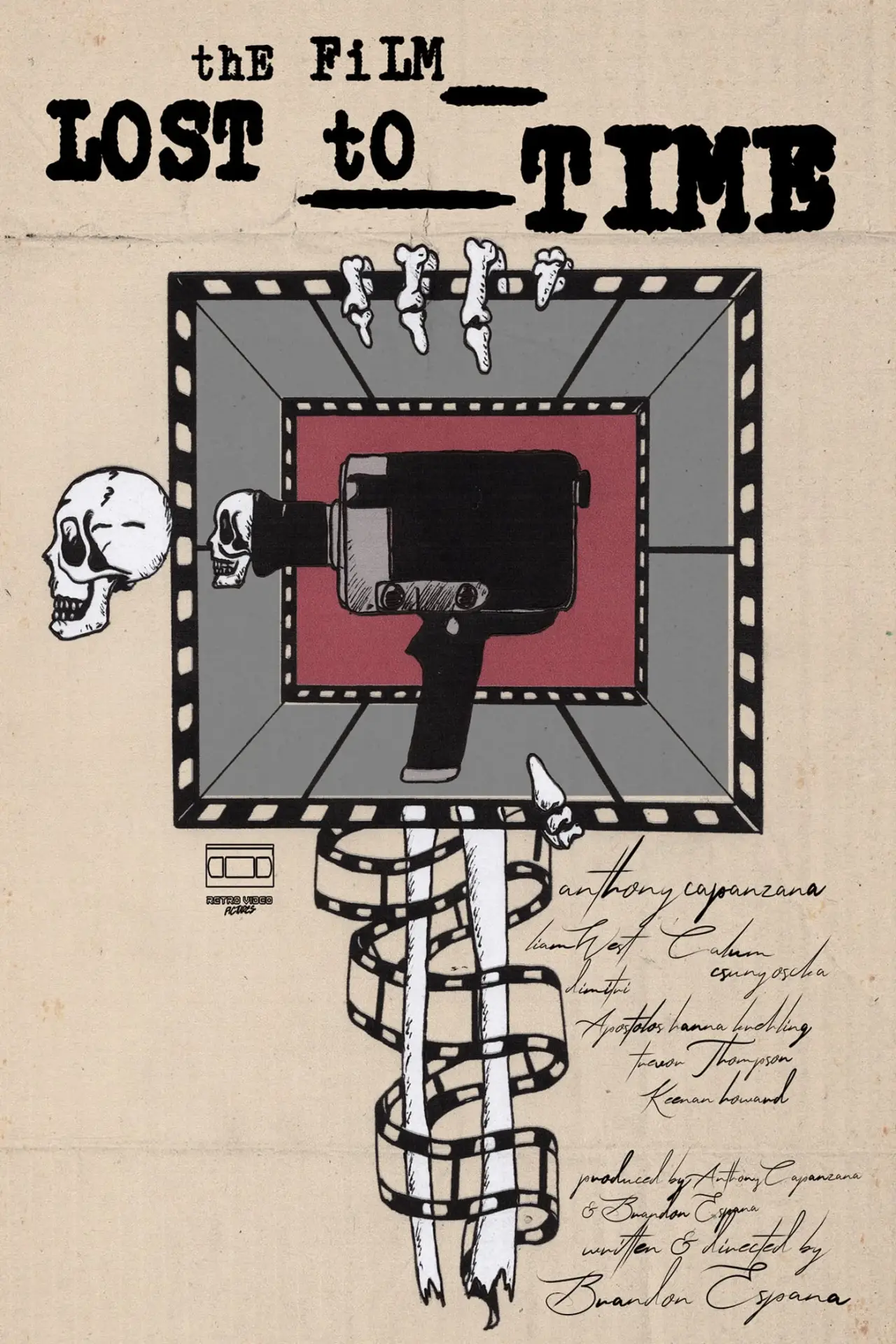 Movie poster "The Film Lost To Time"