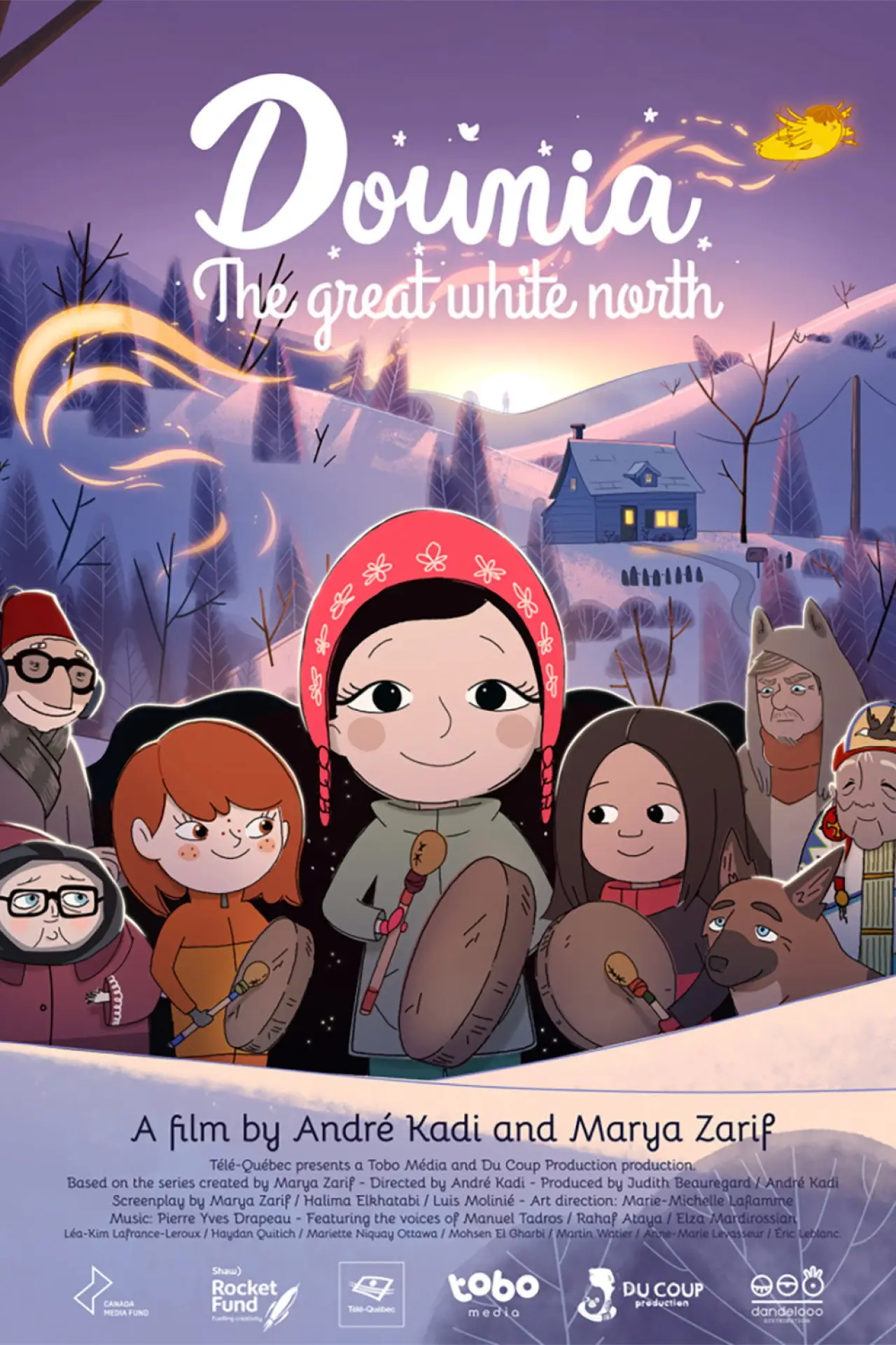 Movie poster "Dounia le grand pays blanc"