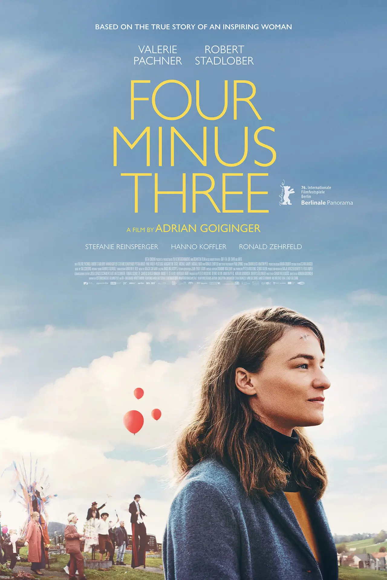 Movie poster "Four Minus Three"
