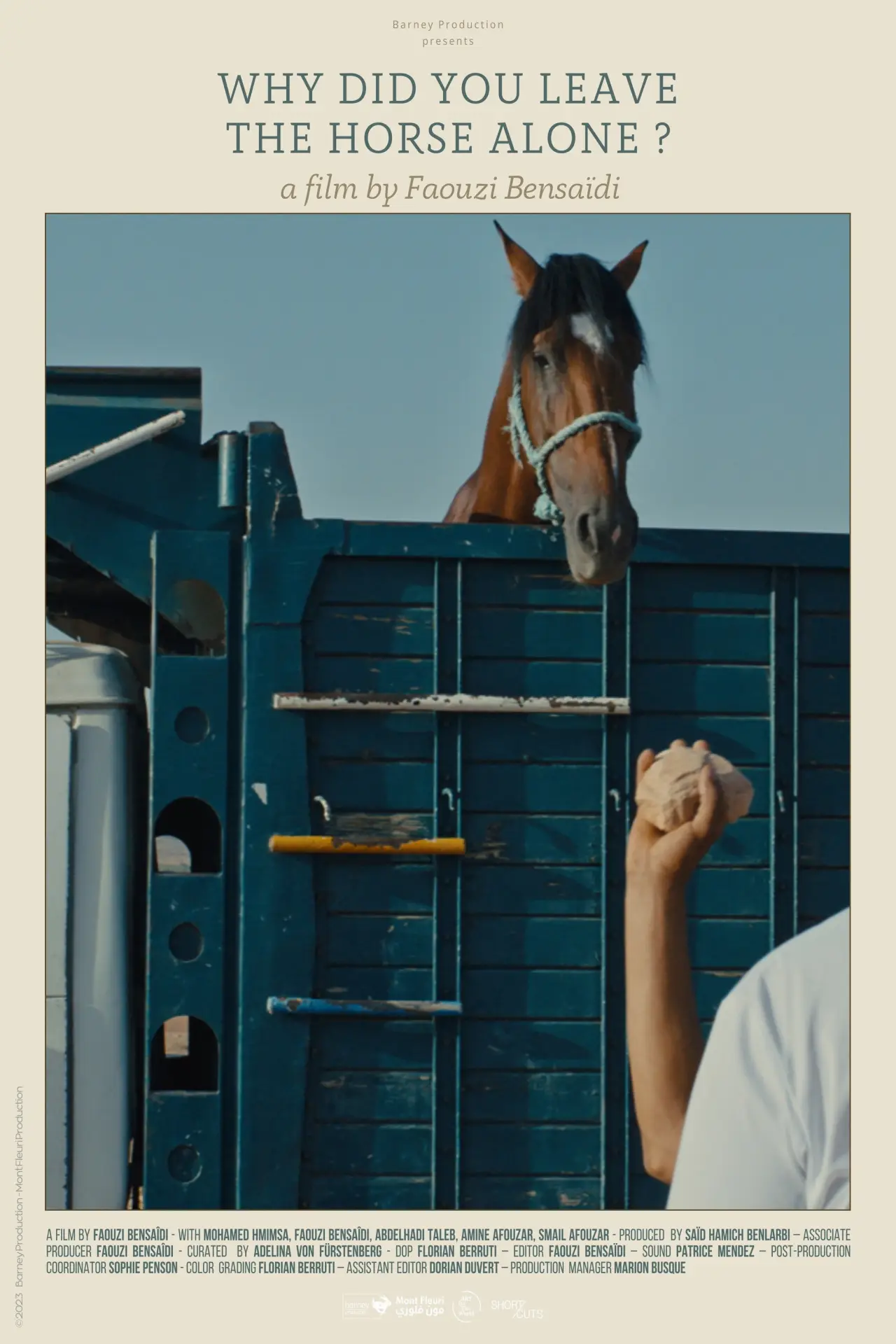 Movie poster "Pourquoi As-Tu Laissé le Cheval à sa Solitude?"