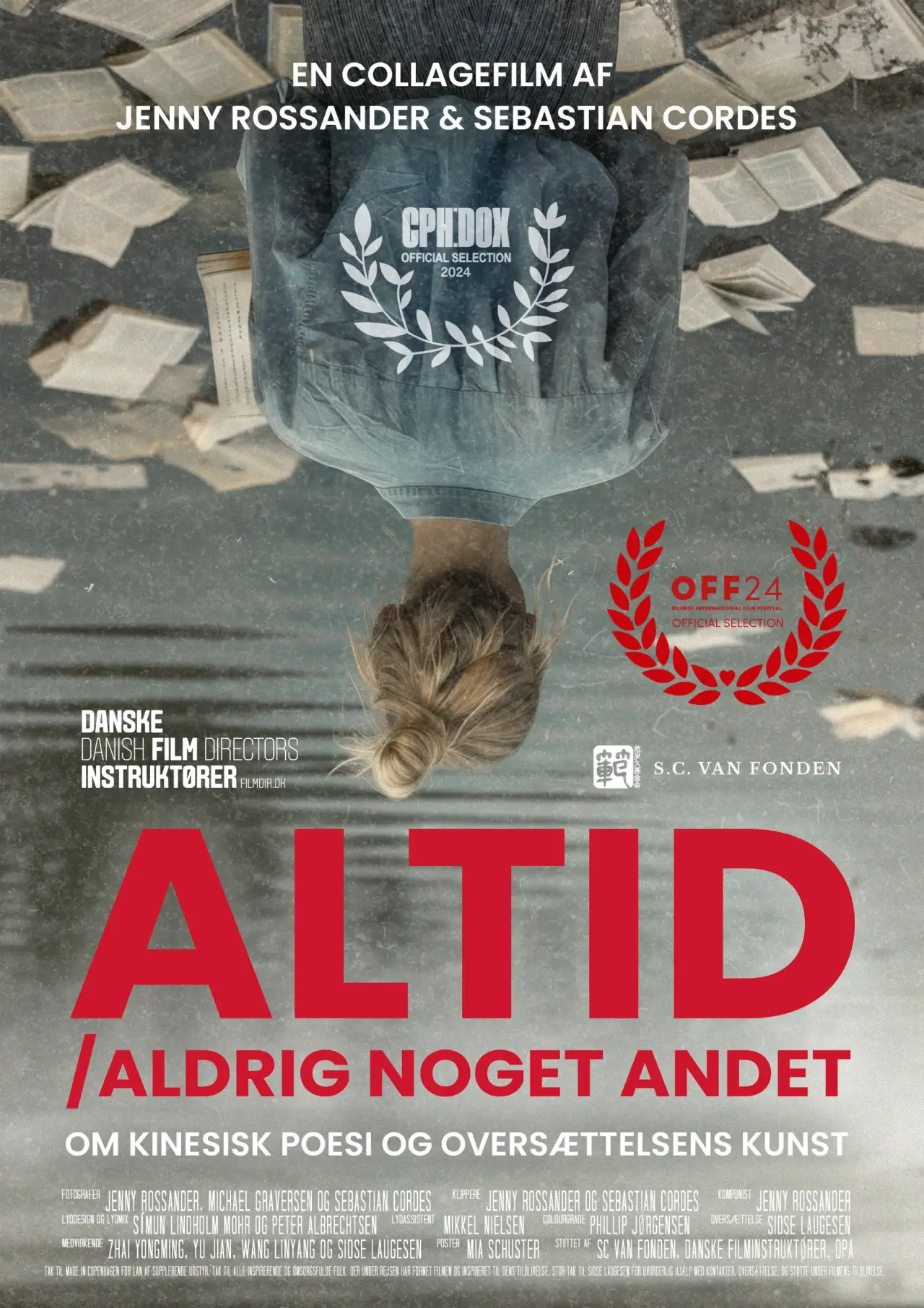 Movie poster "Altid/Aldrig noget andet"