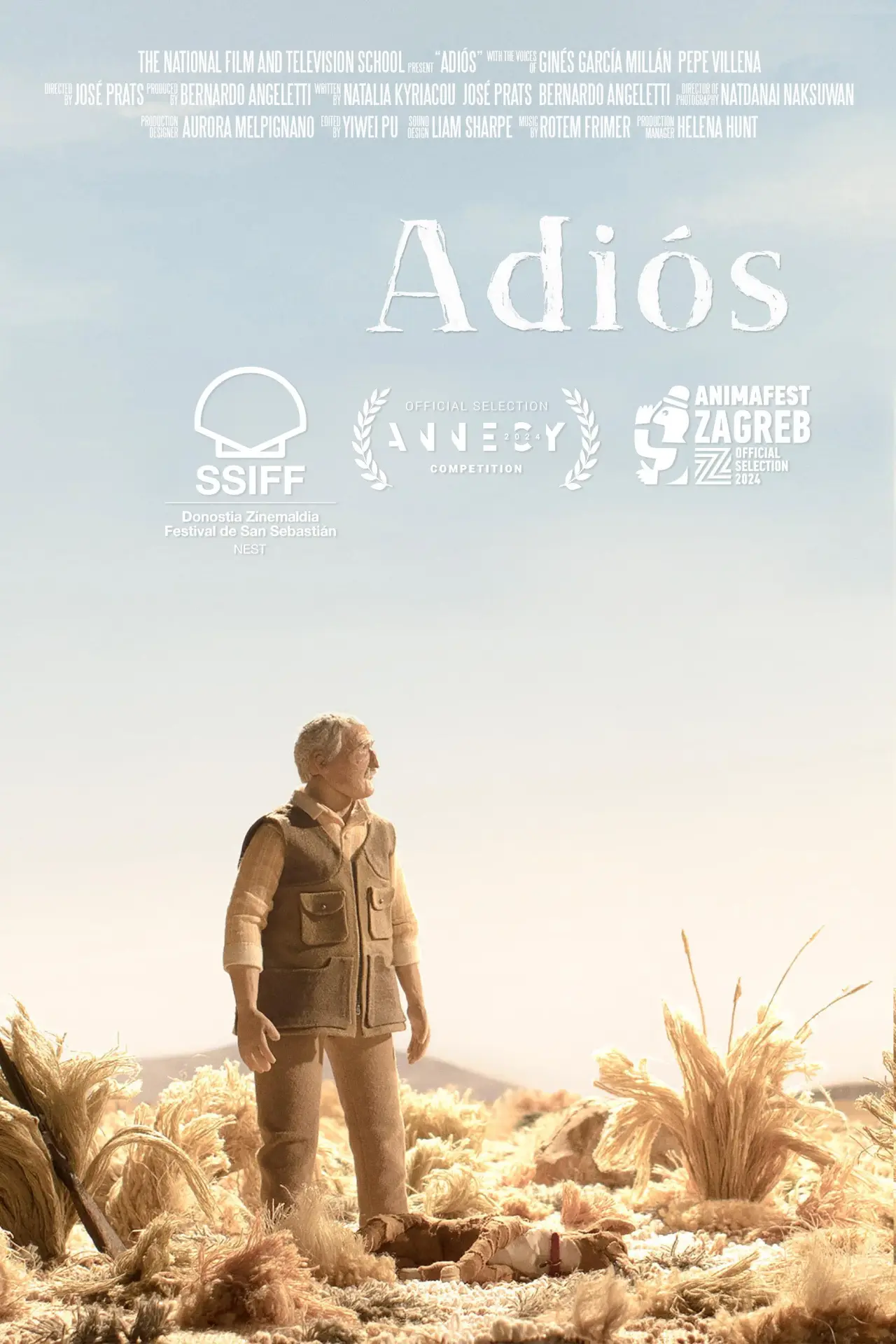 Movie poster "Adiós"