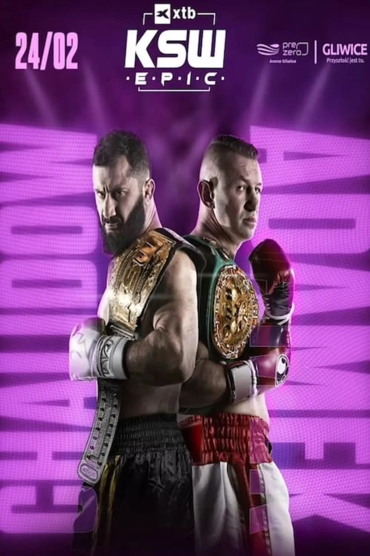 Movie poster "KSW Epic"