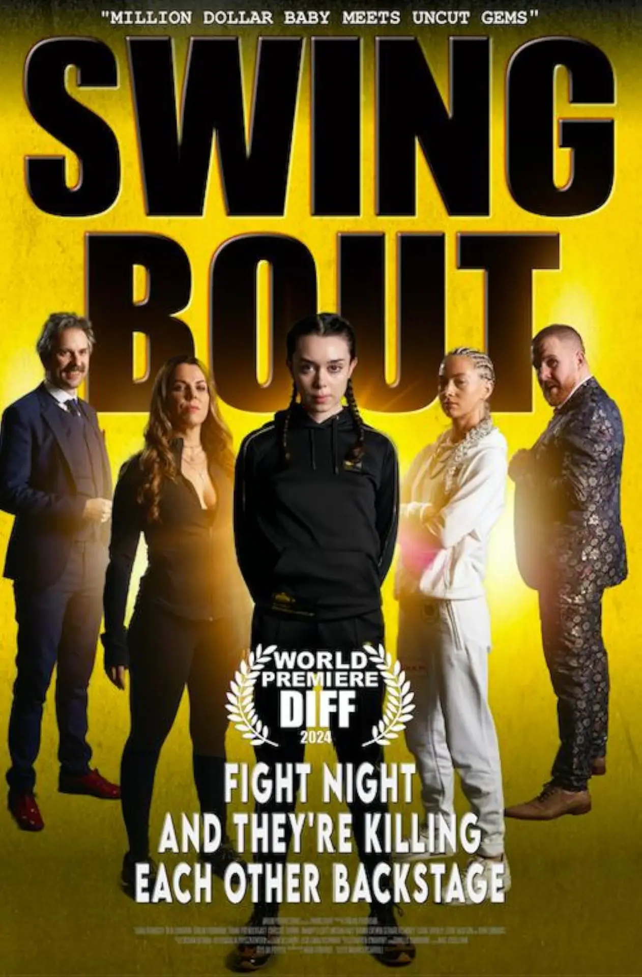 Movie poster "Swing Bout"