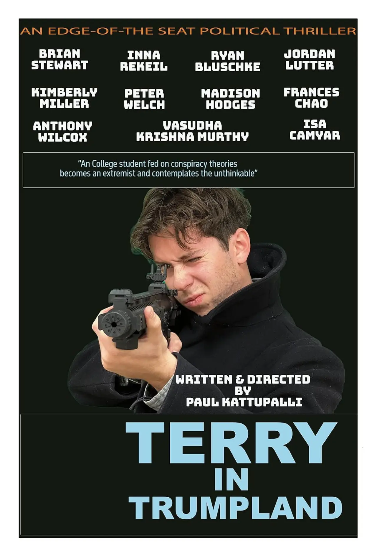 Movie poster "Clash in the College Part 2: Terry in Trumpland"