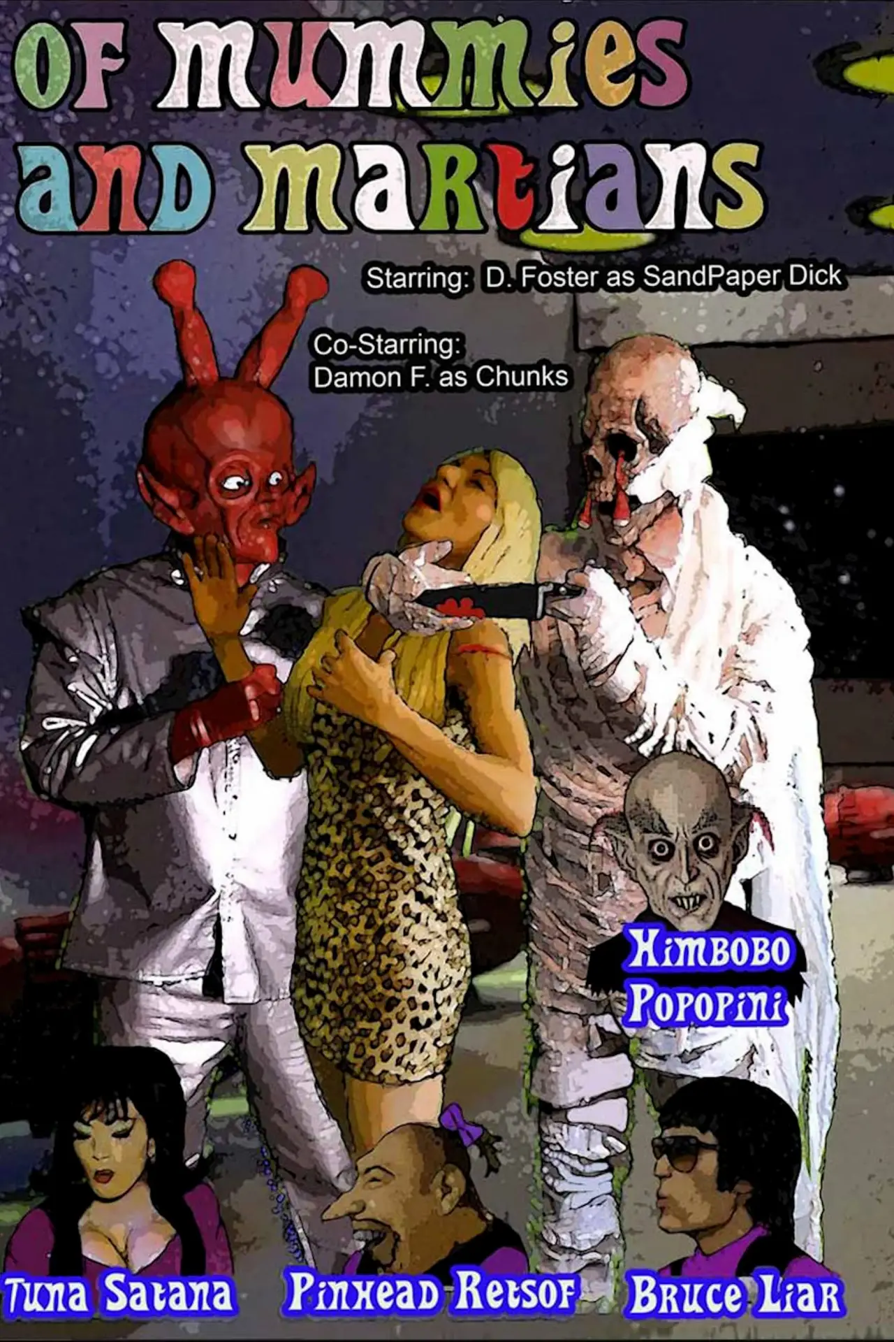 Movie poster "Of Mummies and Martians"