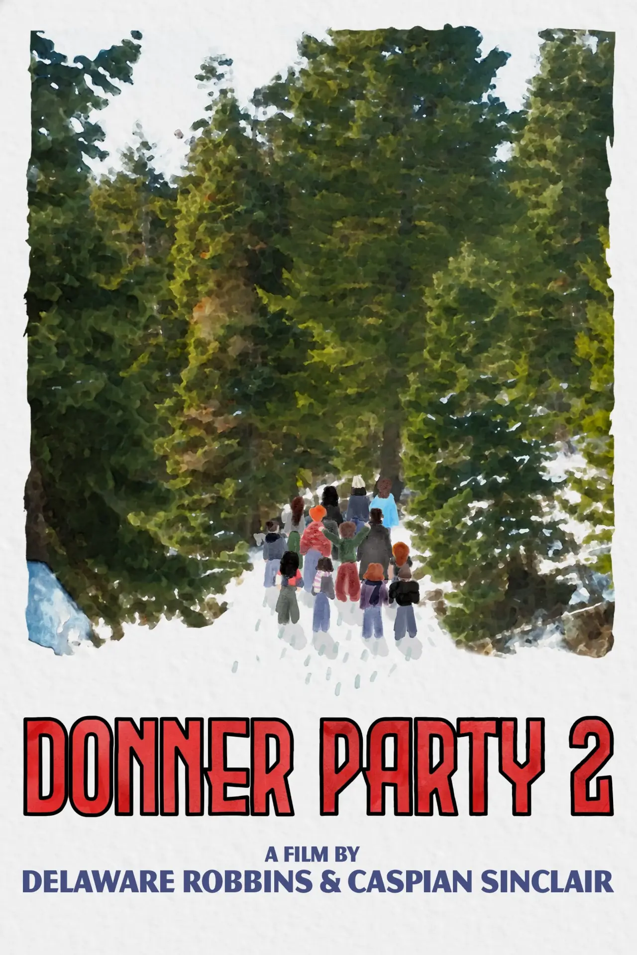 Movie poster "Donner Party 2"