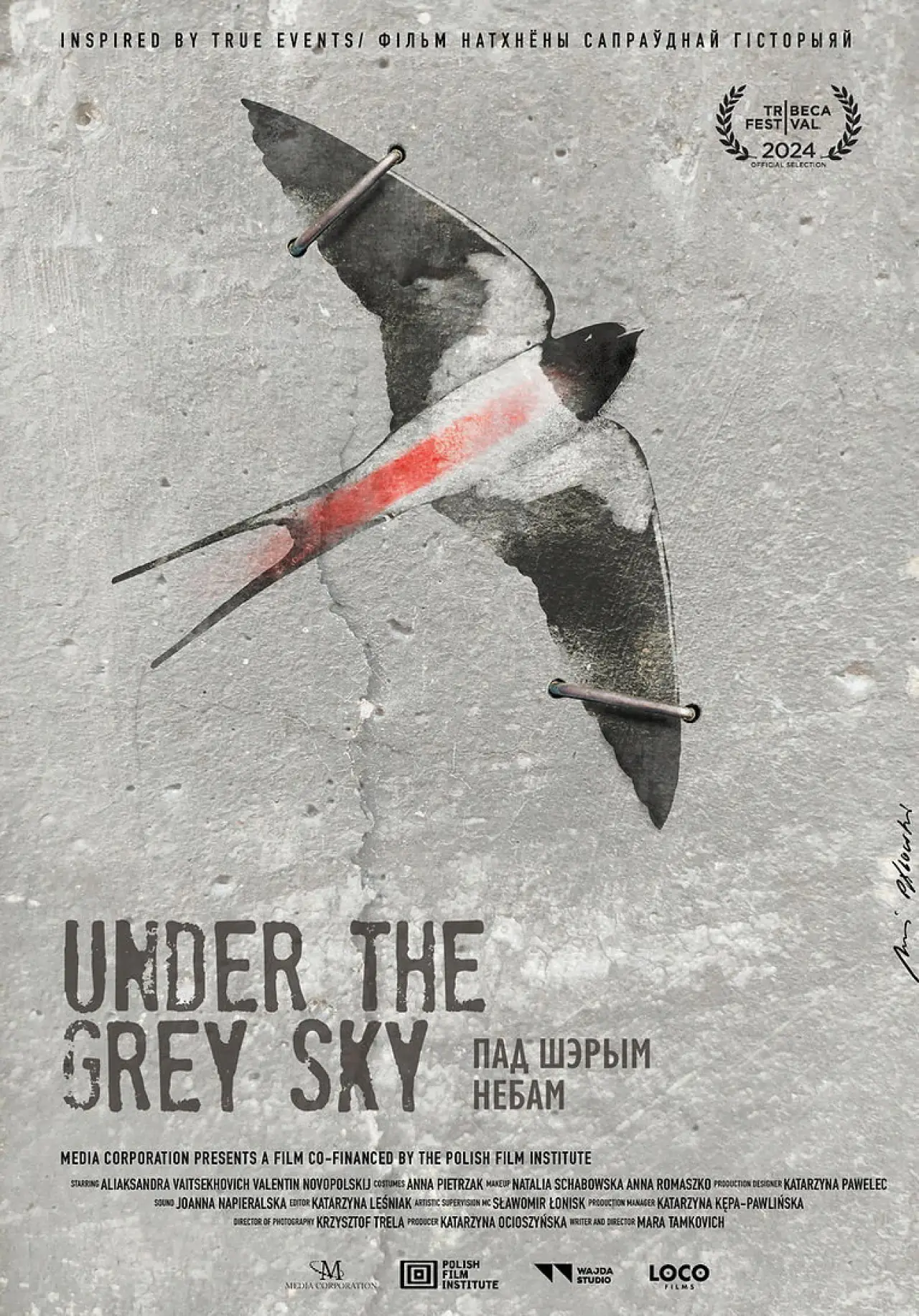 Movie poster "Under the Grey Sky"