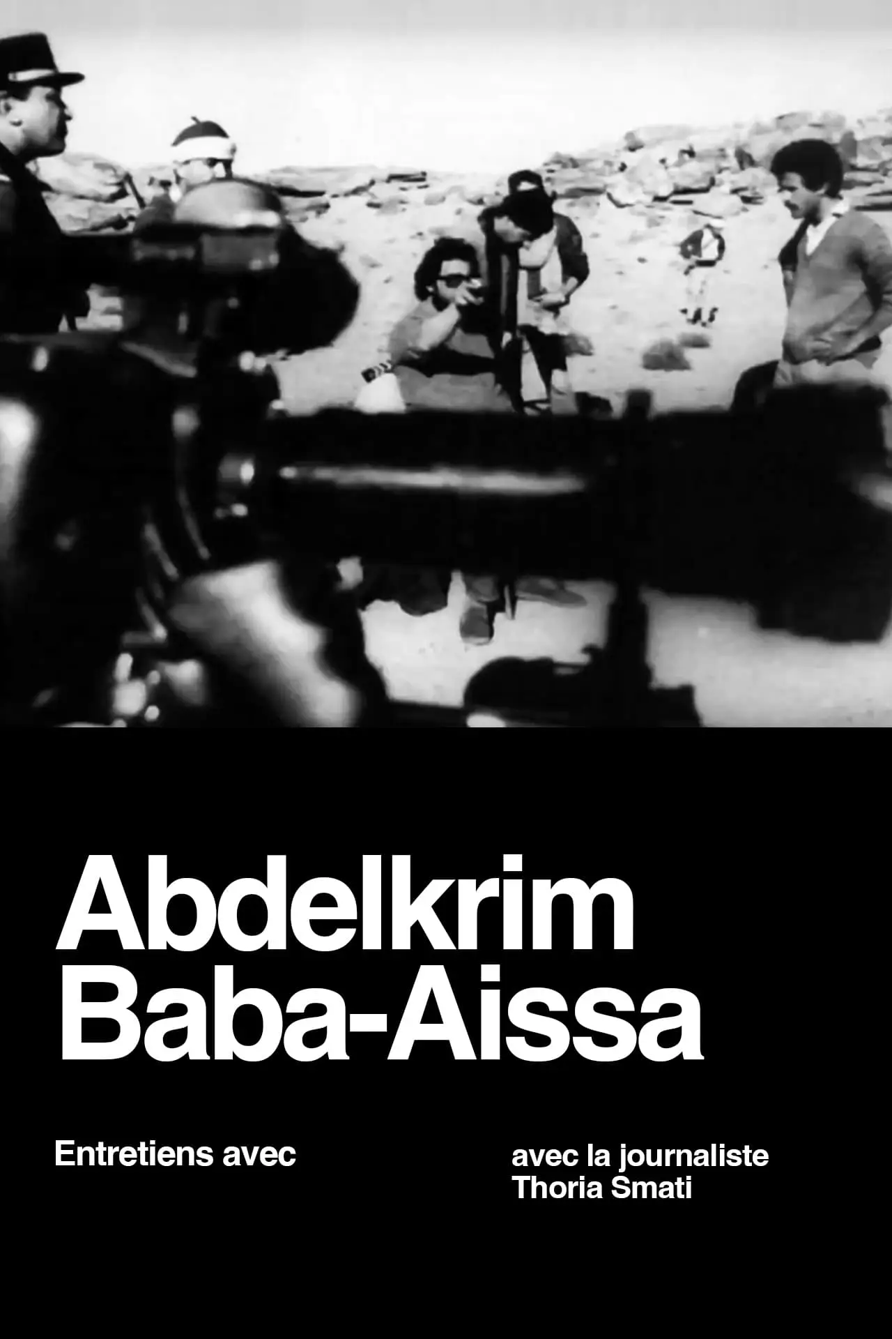 Movie poster "Interviews with Abdelkrim Baba Aïssa"