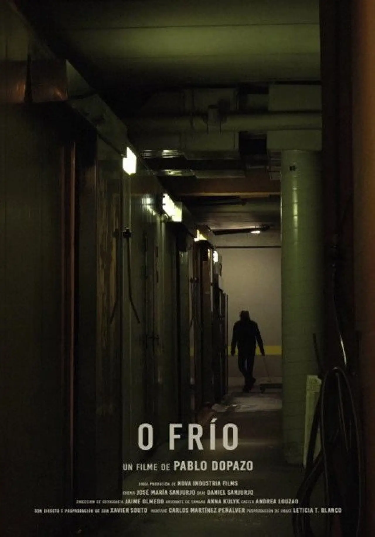Movie poster "O frío"