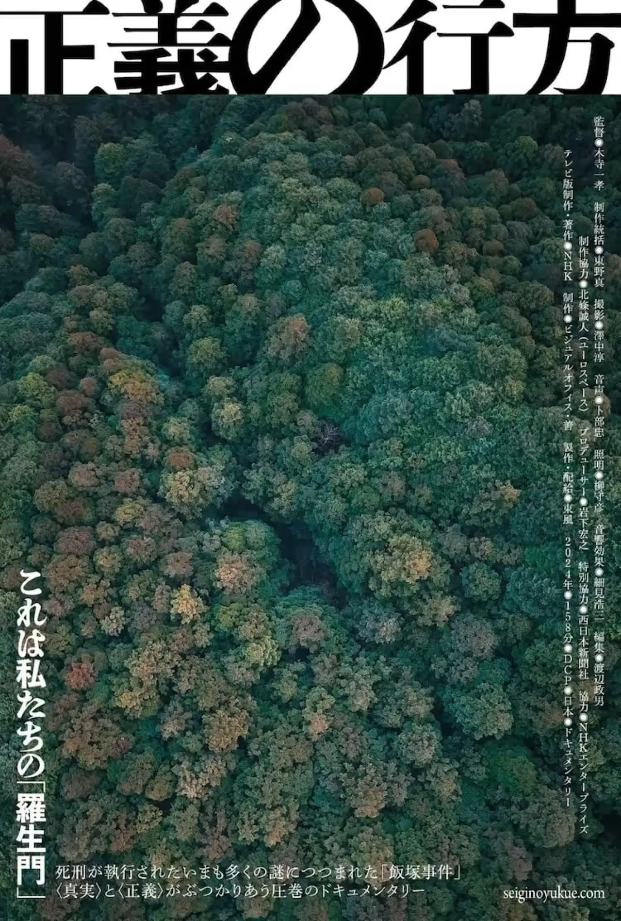 Movie poster "Seigi no yukue"