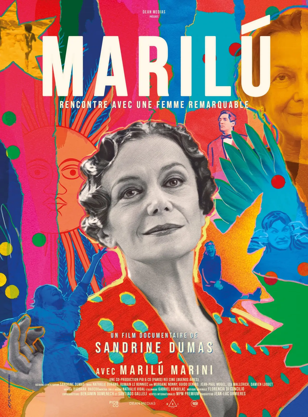 Movie poster "Marilú – Encounter with a Remarkable Woman"