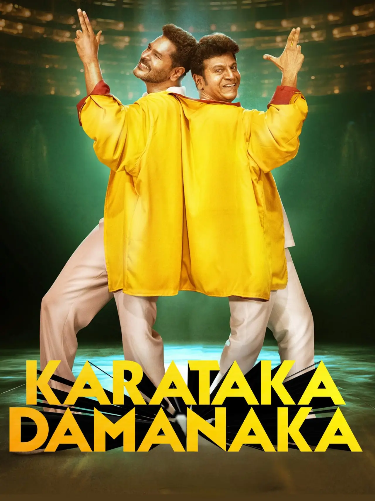 Movie poster "Karataka Damanaka"
