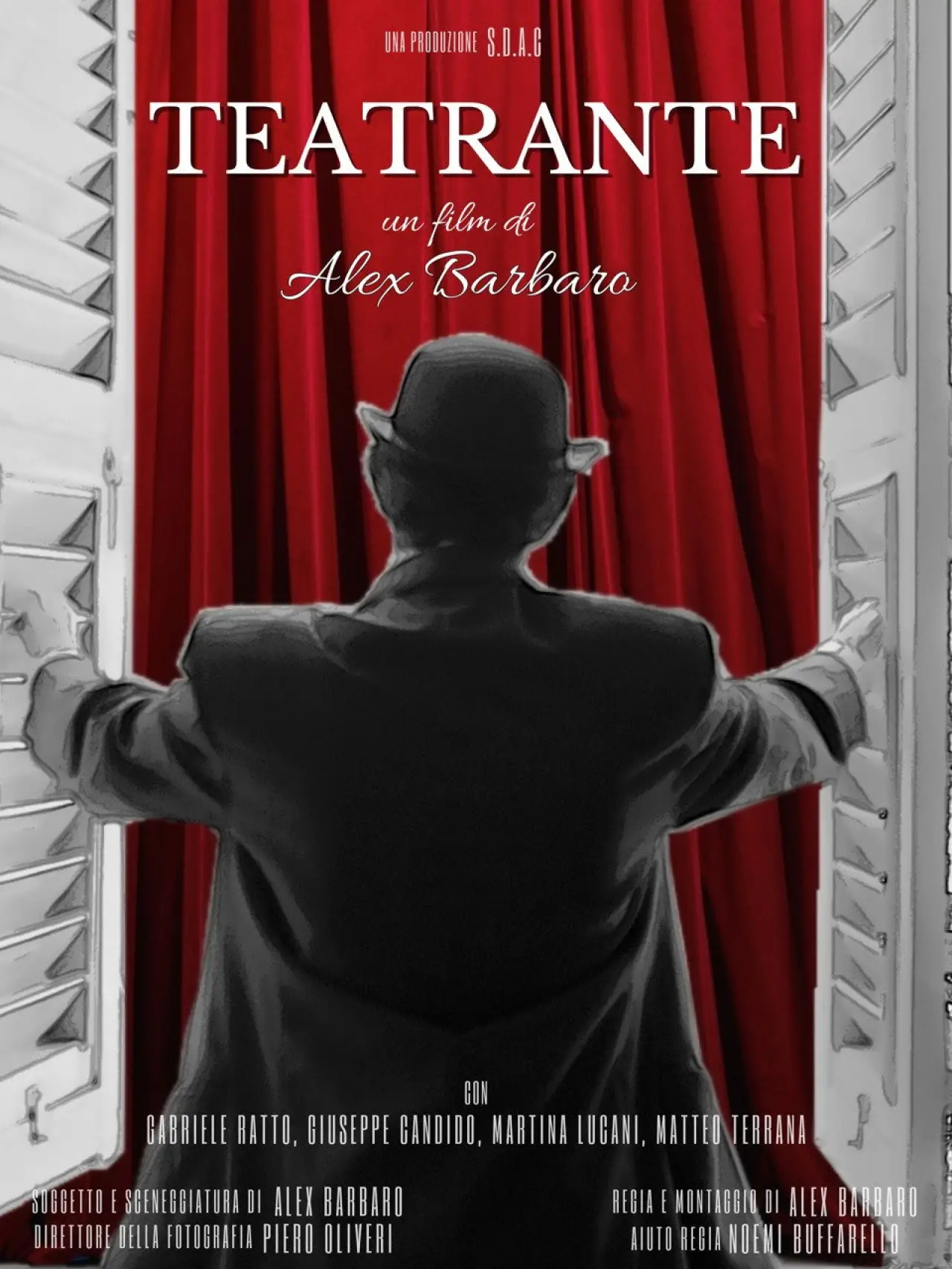 Movie poster "Teatrante"