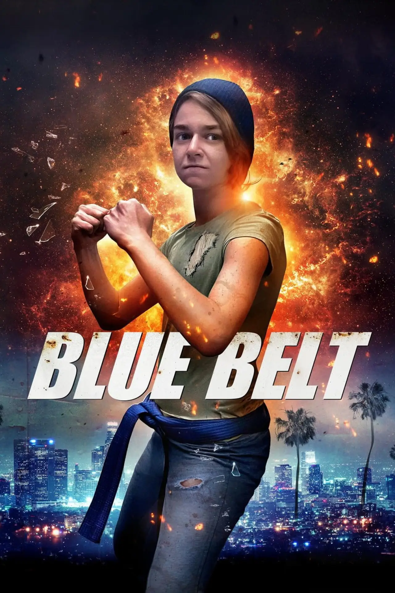 Movie poster "Blue Belt"