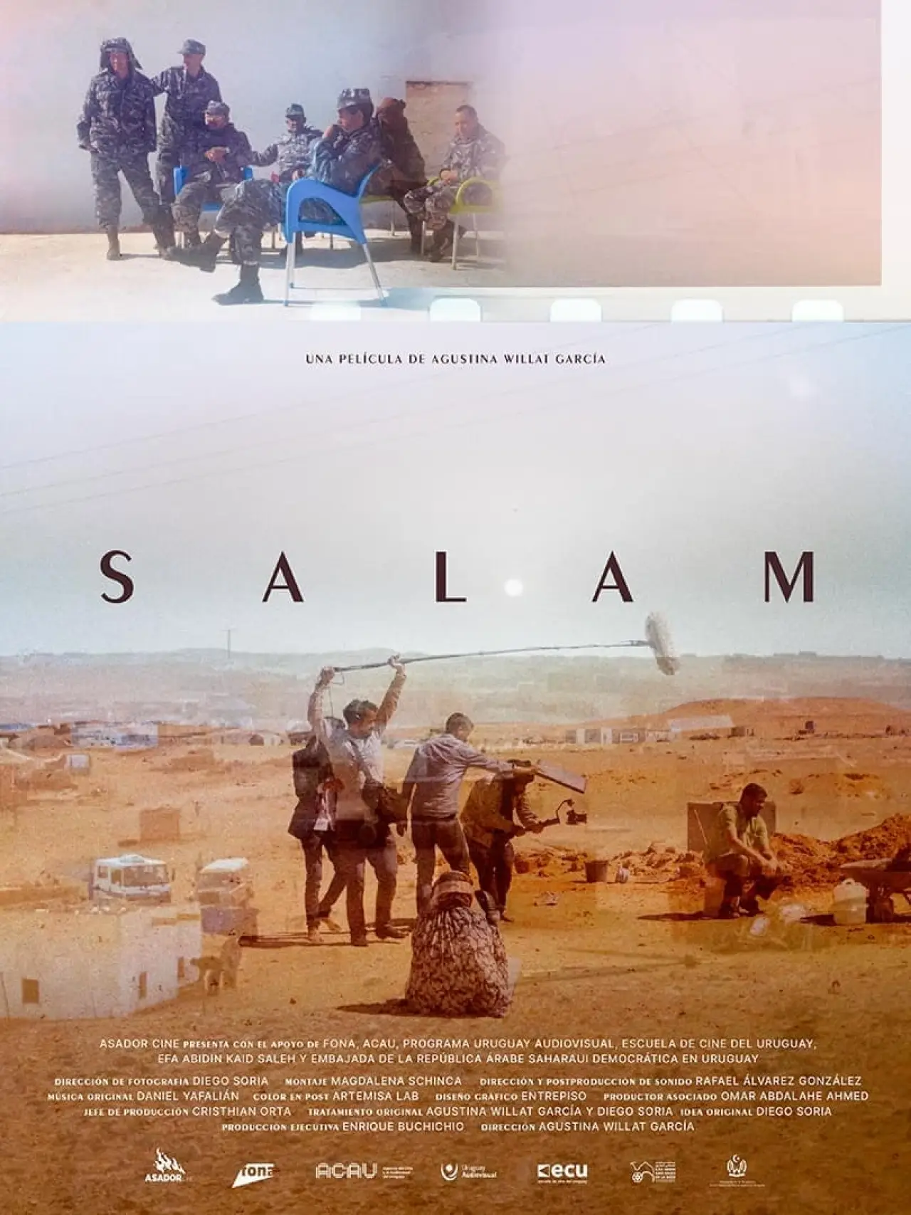 Movie poster "Salam"