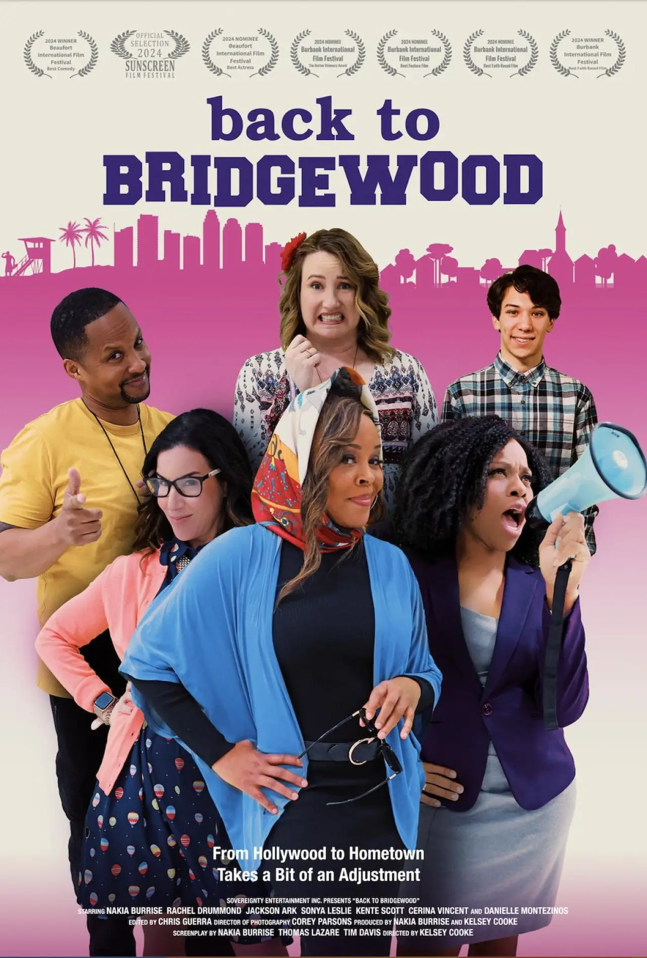 Movie poster "Back to Bridgewood"