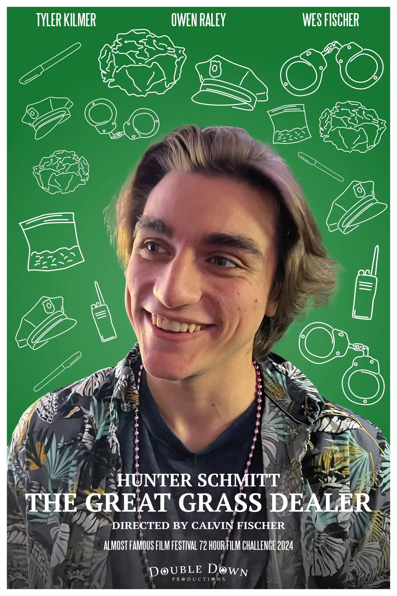 Movie poster "Hunter Schmitt: The Great Grass Dealer"