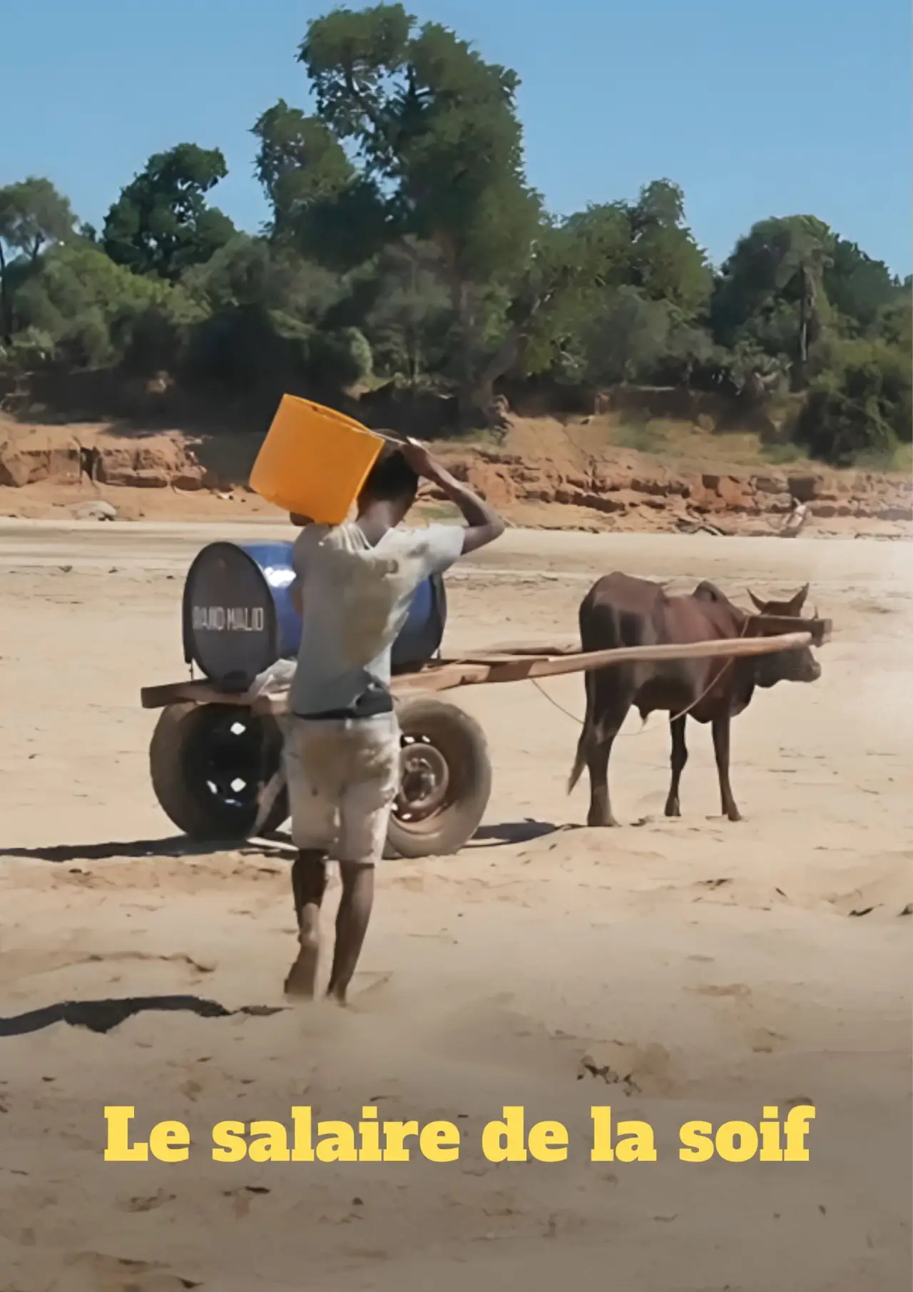 Movie poster "The Wage of Thirst"