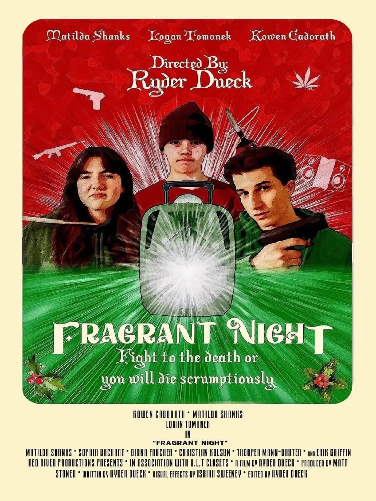 Movie poster "Fragrant Night"