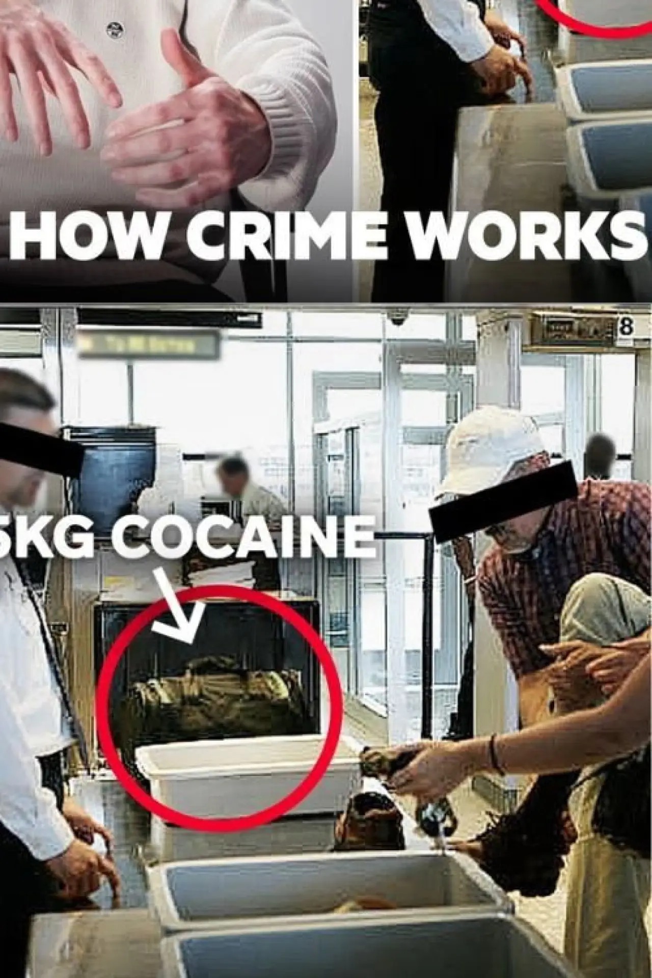 Movie poster "How Drug Trafficking Actually Works — From Heroin to Cocaine"