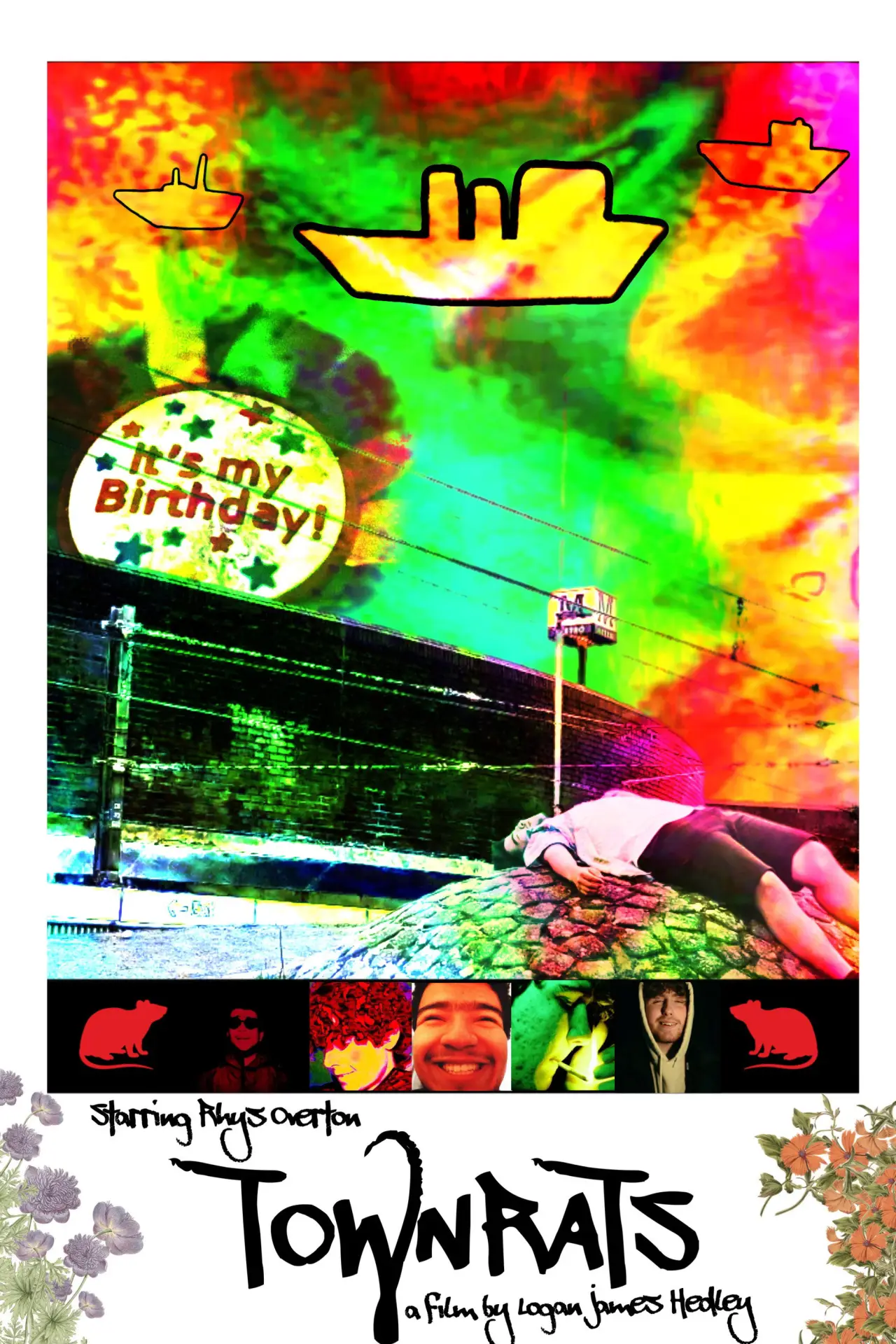 Movie poster "TOWNRATS"