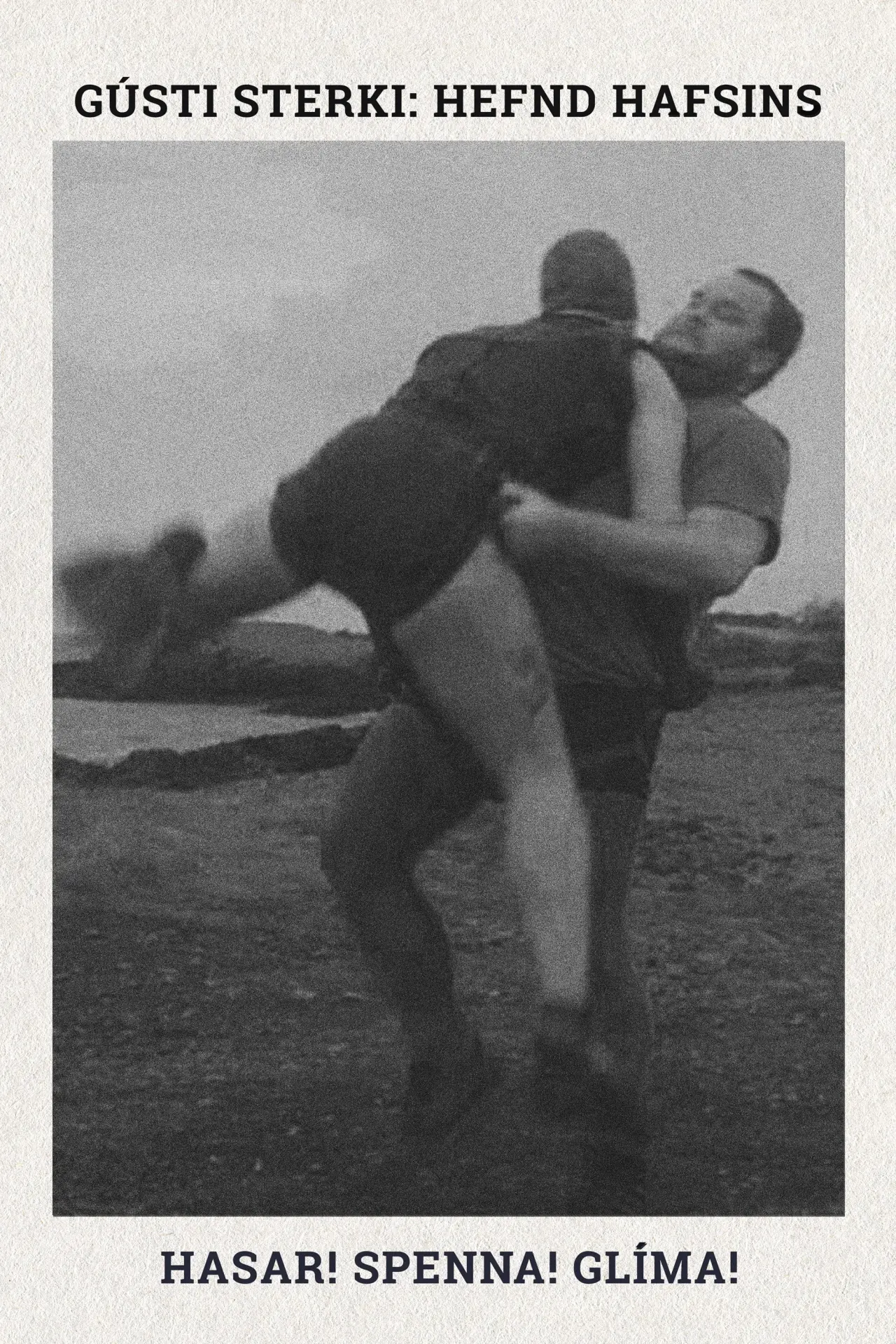 Movie poster "Gústi the Strong vs The Merman"