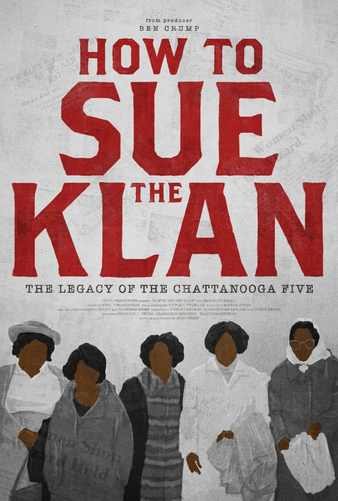 Movie poster "How to Sue the Klan"