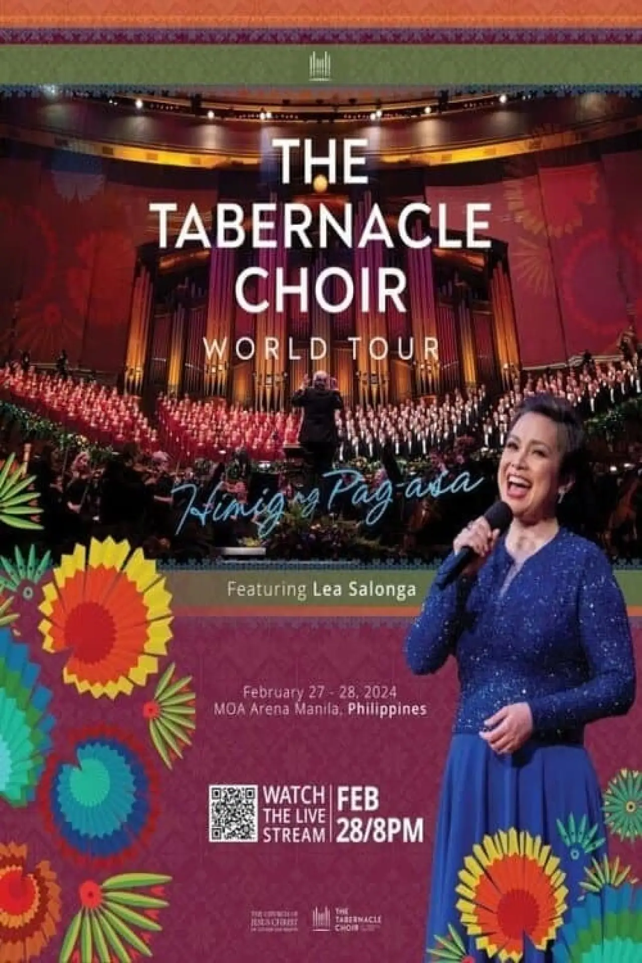 Movie poster "The Tabernacle Choir: World Tour"