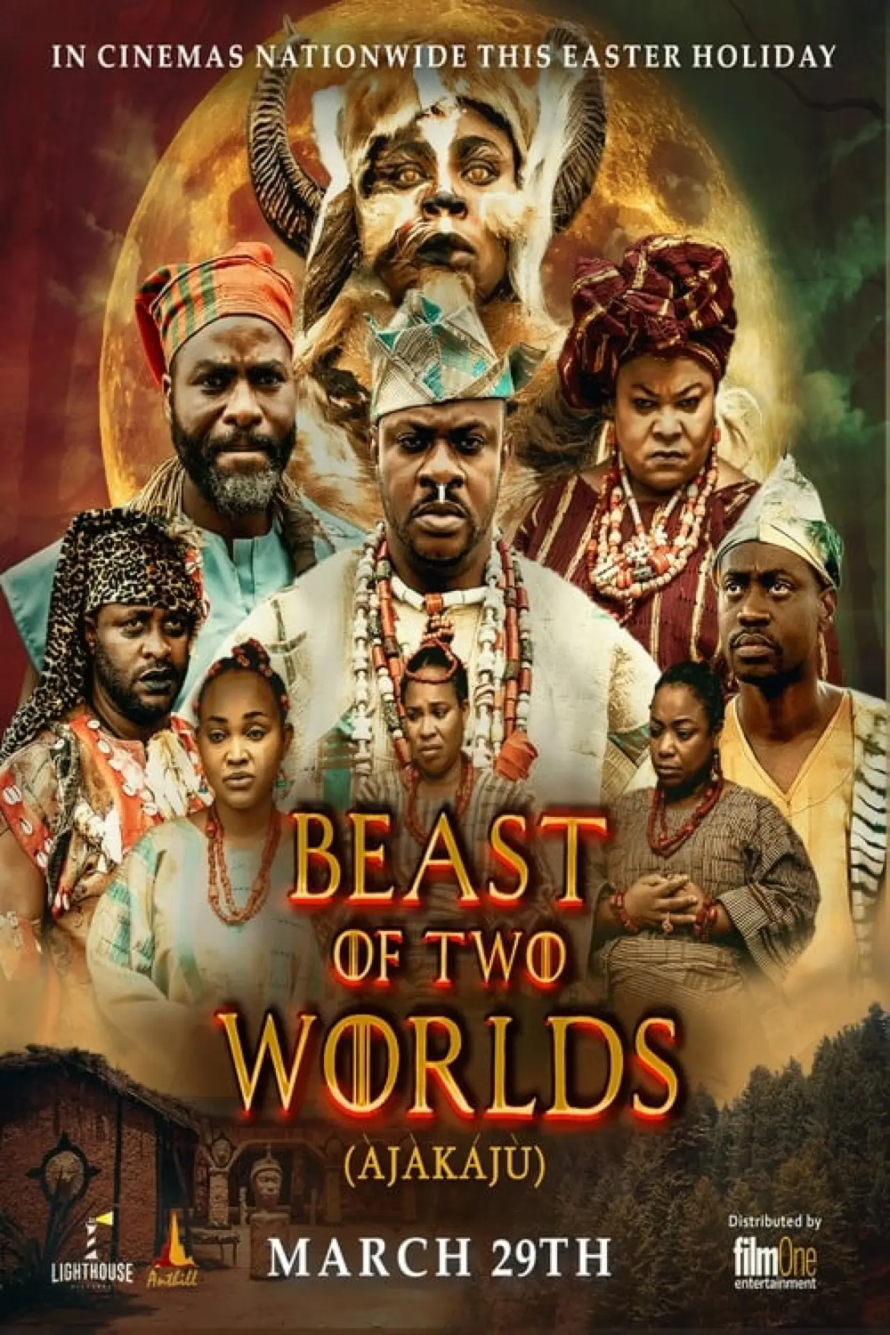 Movie poster "Beast of Two Worlds"