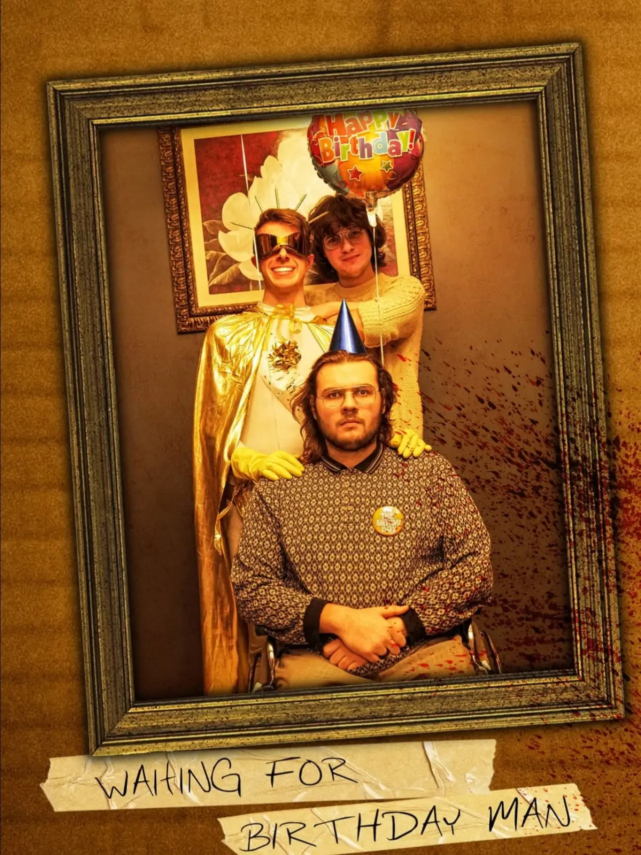 Movie poster "Waiting For Birthday Man"