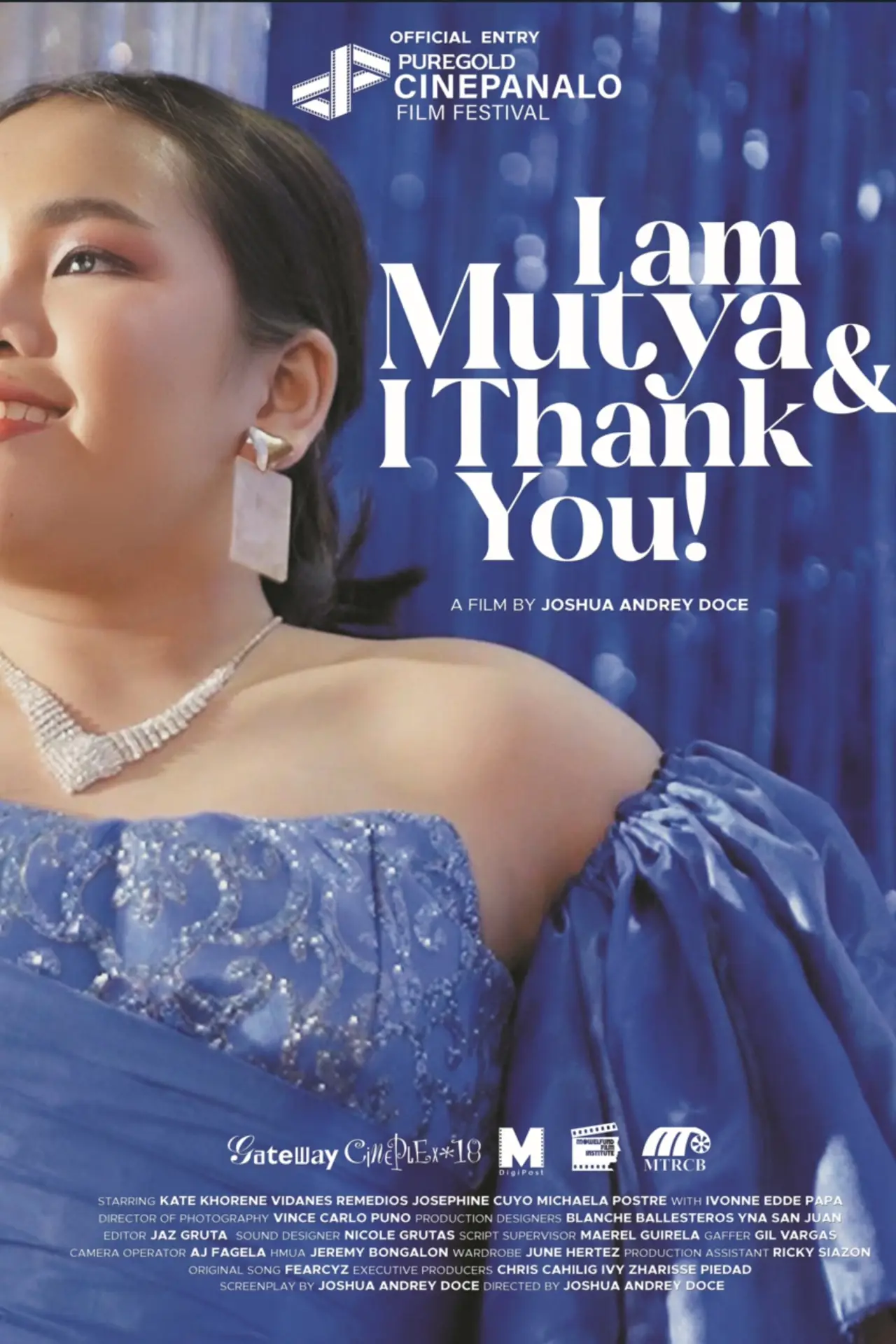 Movie poster "I Am Mutya And I Thank You!"
