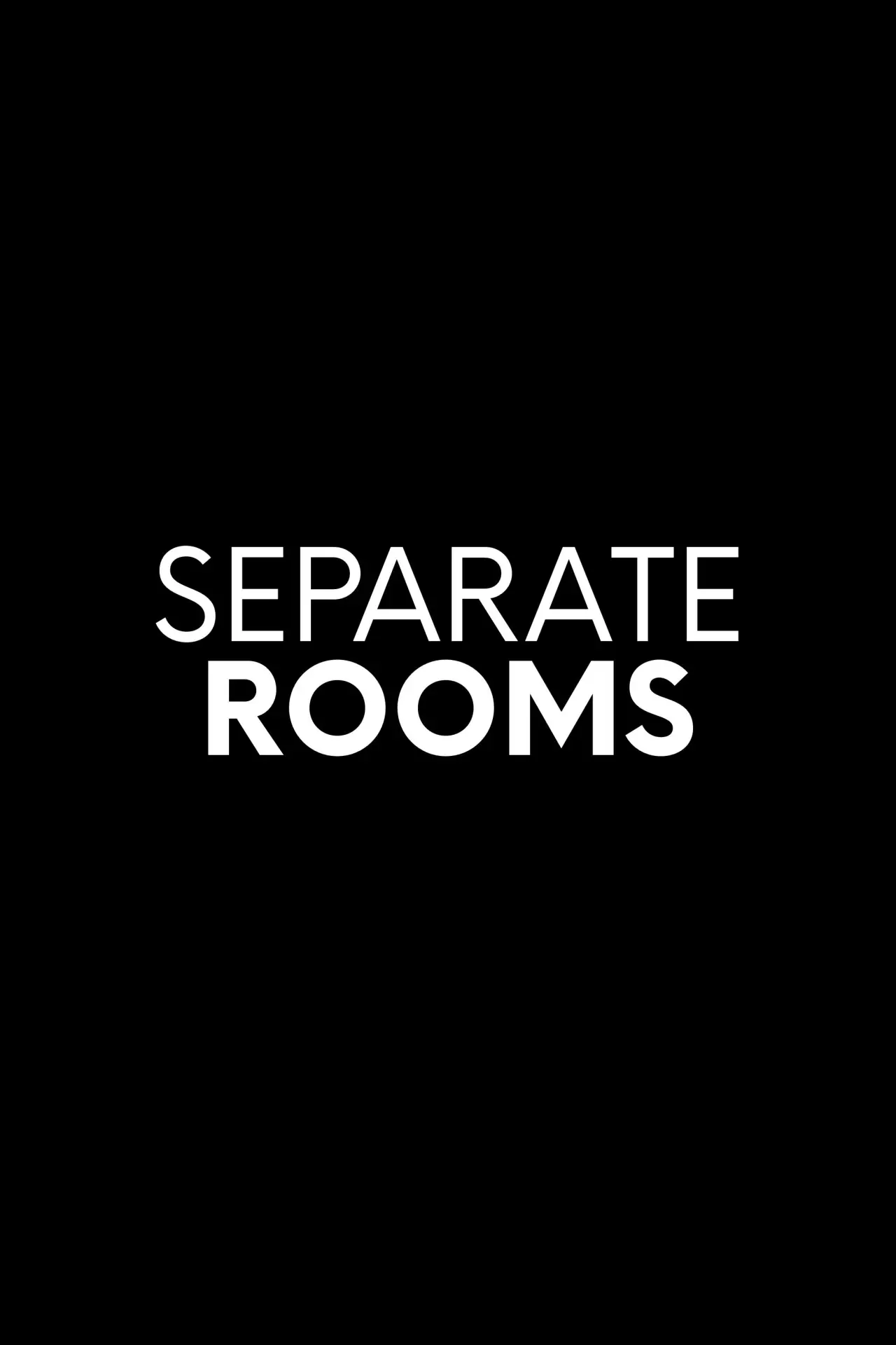 Movie poster "Separate Rooms"