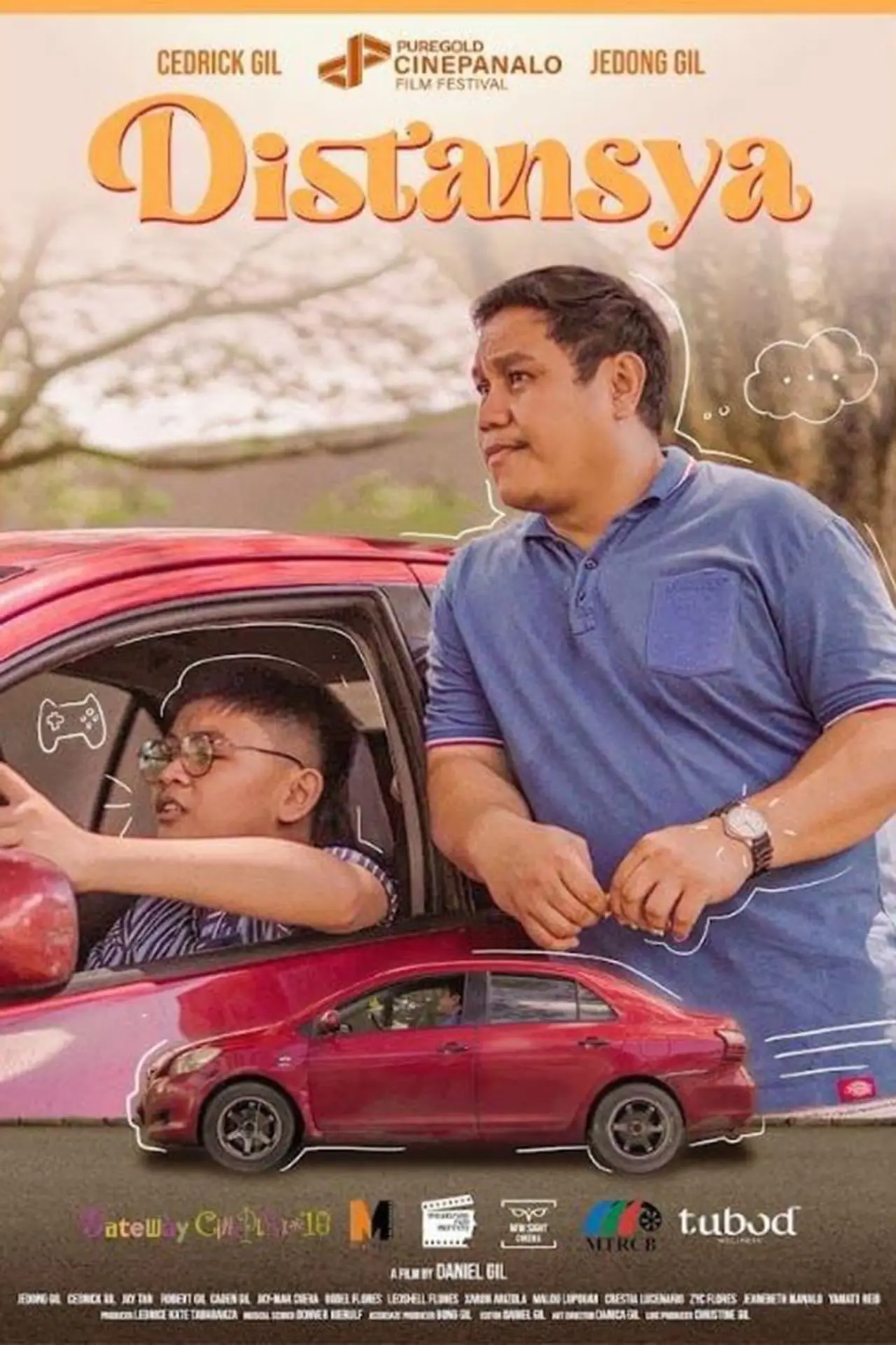 Movie poster "Distansya"
