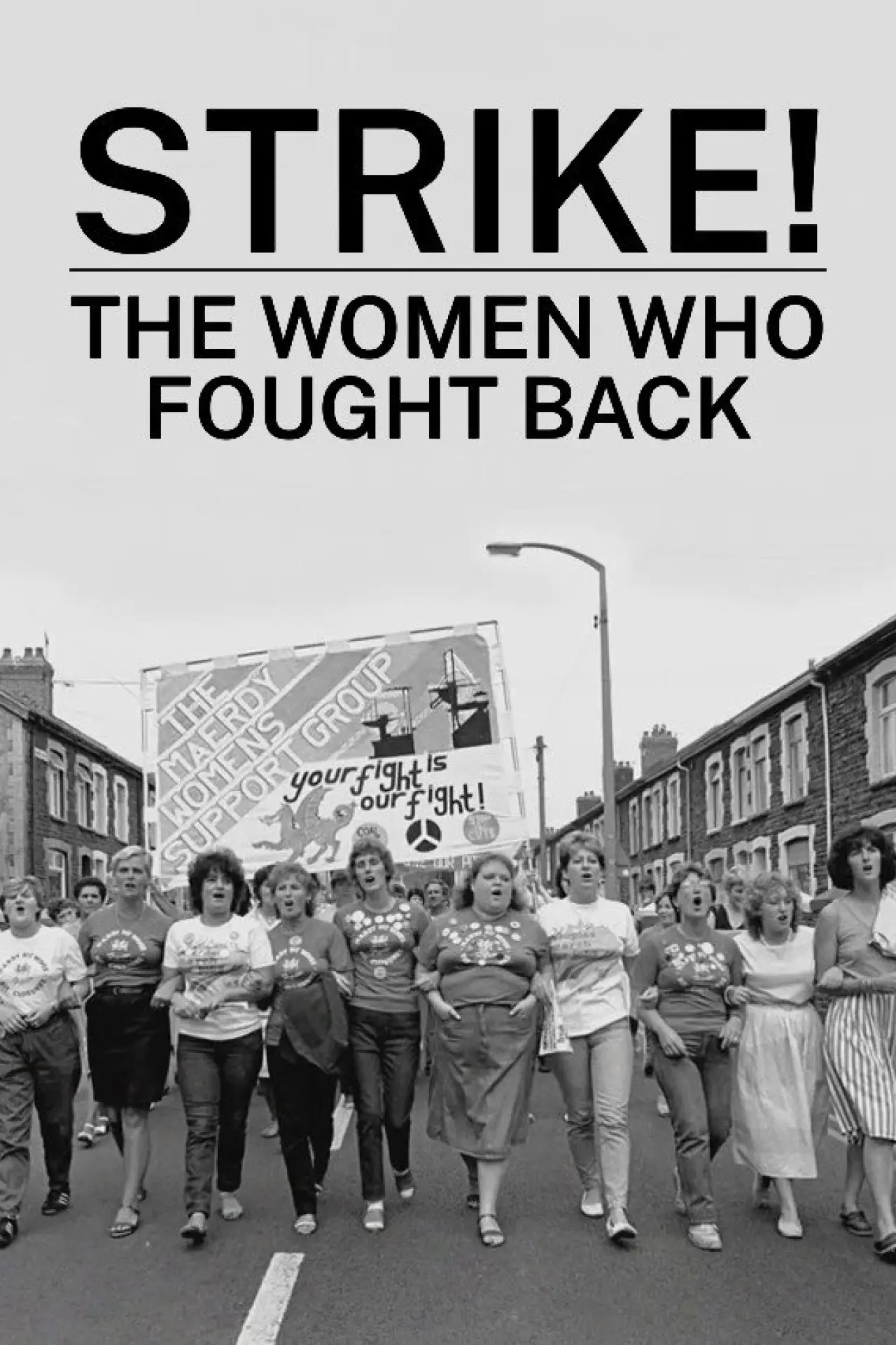 Movie poster "Strike! The Women Who Fought Back"