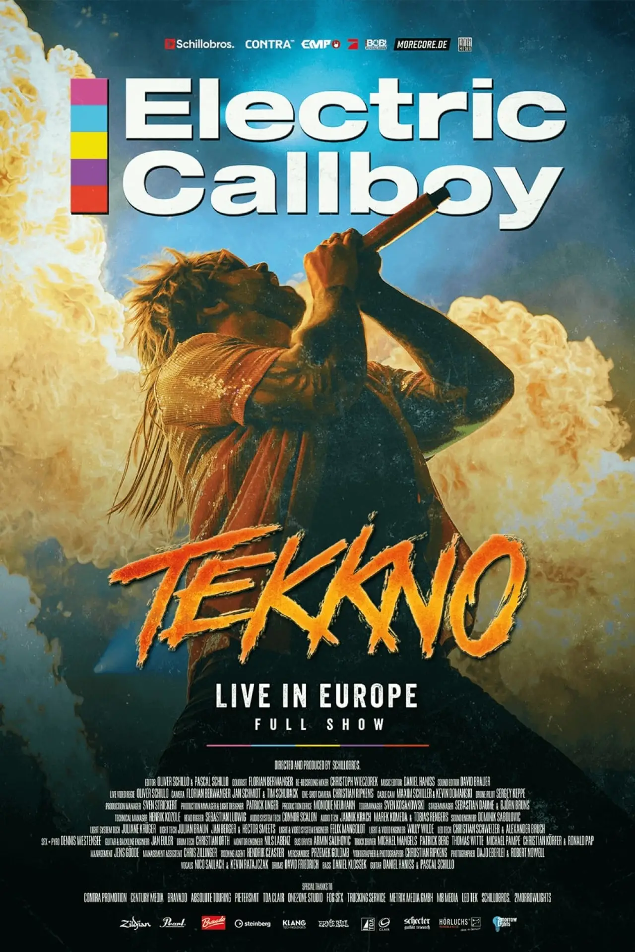 Movie poster "ELECTRIC CALLBOY: TEKKNO - LIVE IN EUROPE"