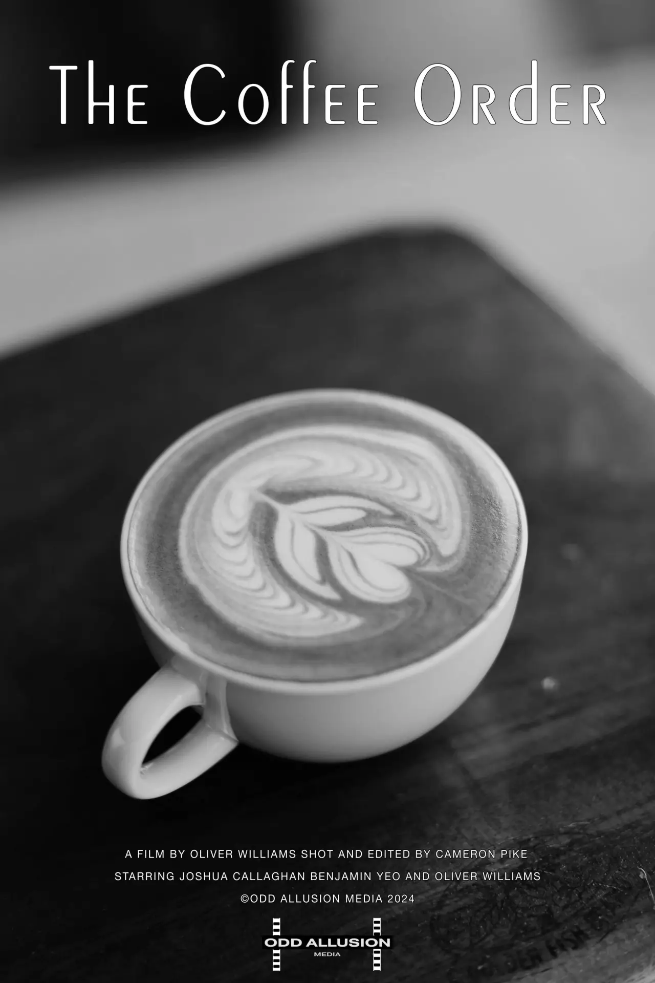 Movie poster "The Coffee Order"