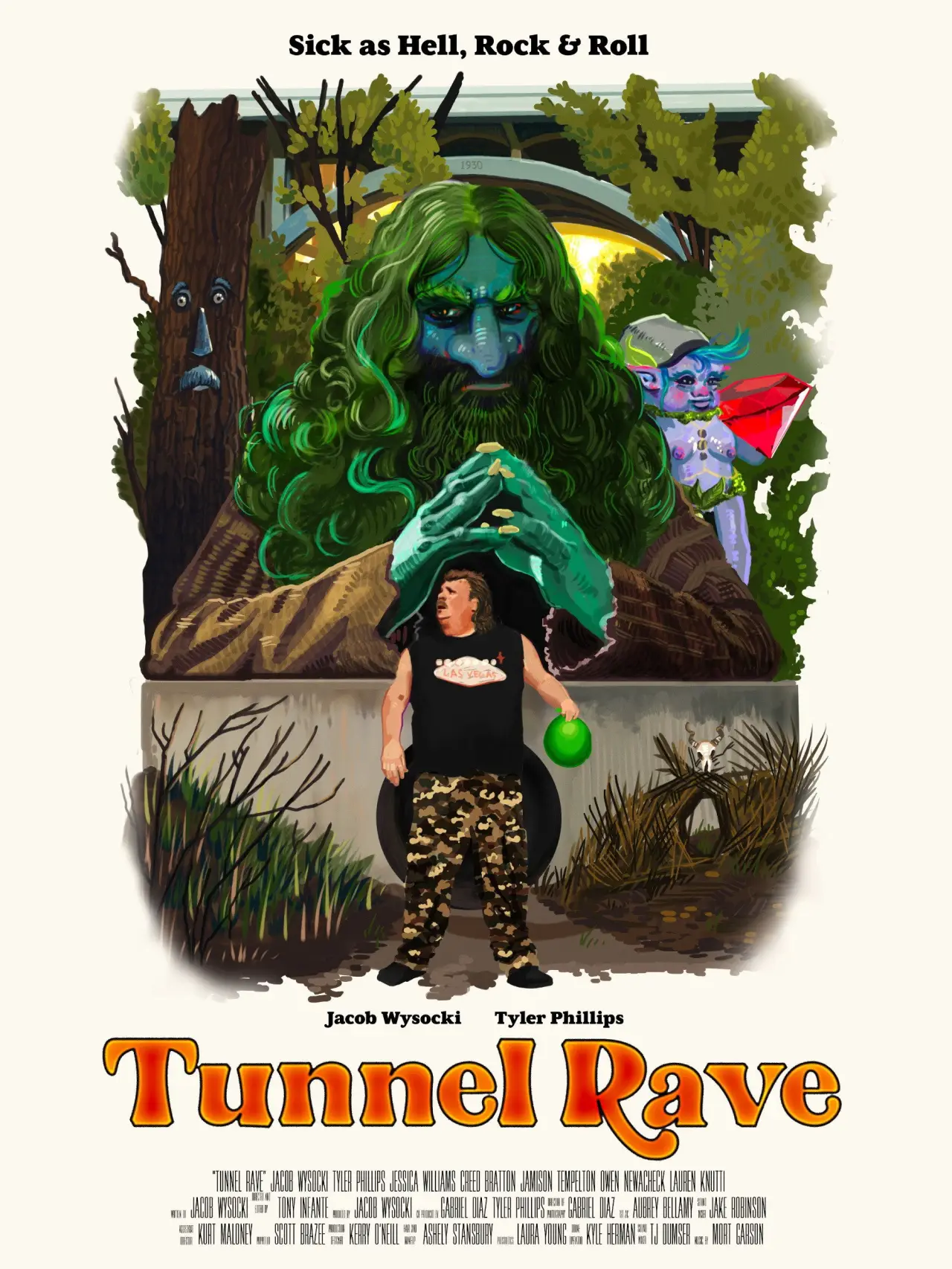 Movie poster "Tunnel Rave"