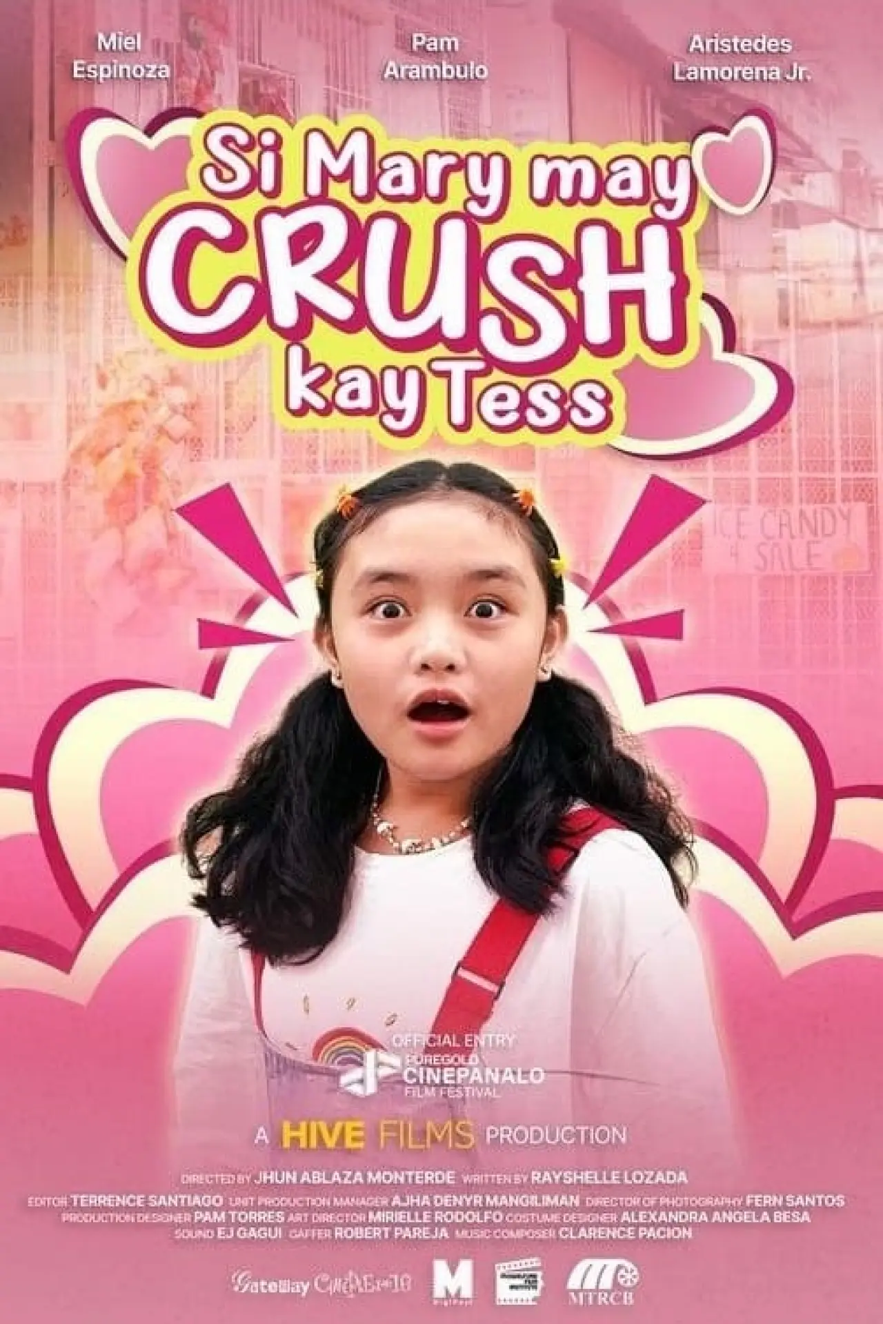 Movie poster "Si Mary May Crush Kay Tess"