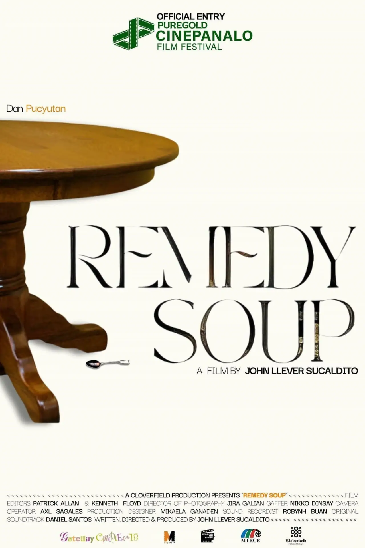 Movie poster "Remedy Soup"