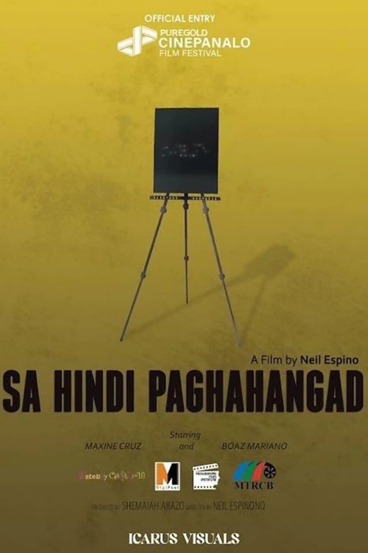 Movie poster "Sa Hindi Paghahangad"