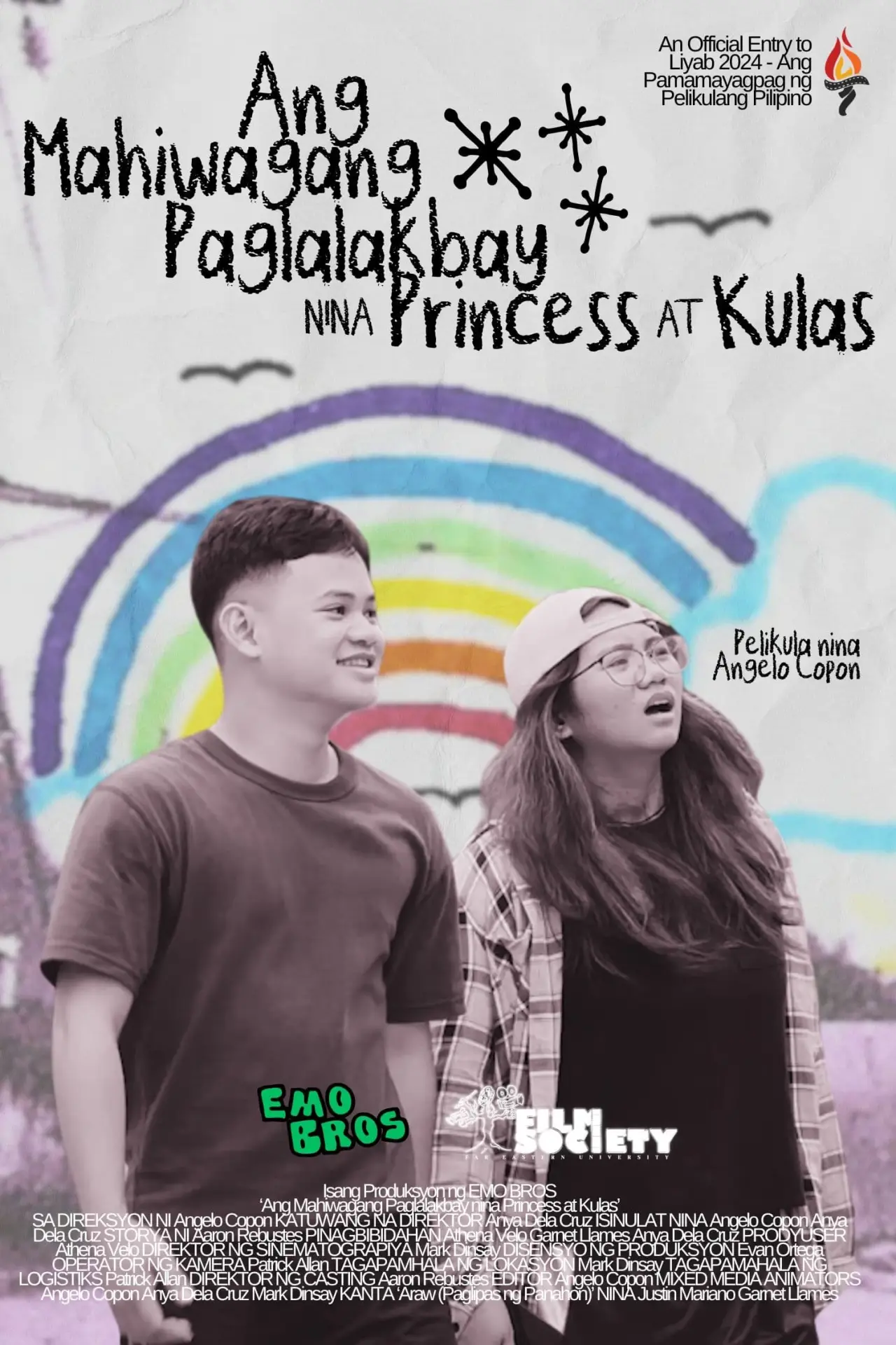 Movie poster "Ang Mahiwagang Paglalakbay nina Princess at Kulas"