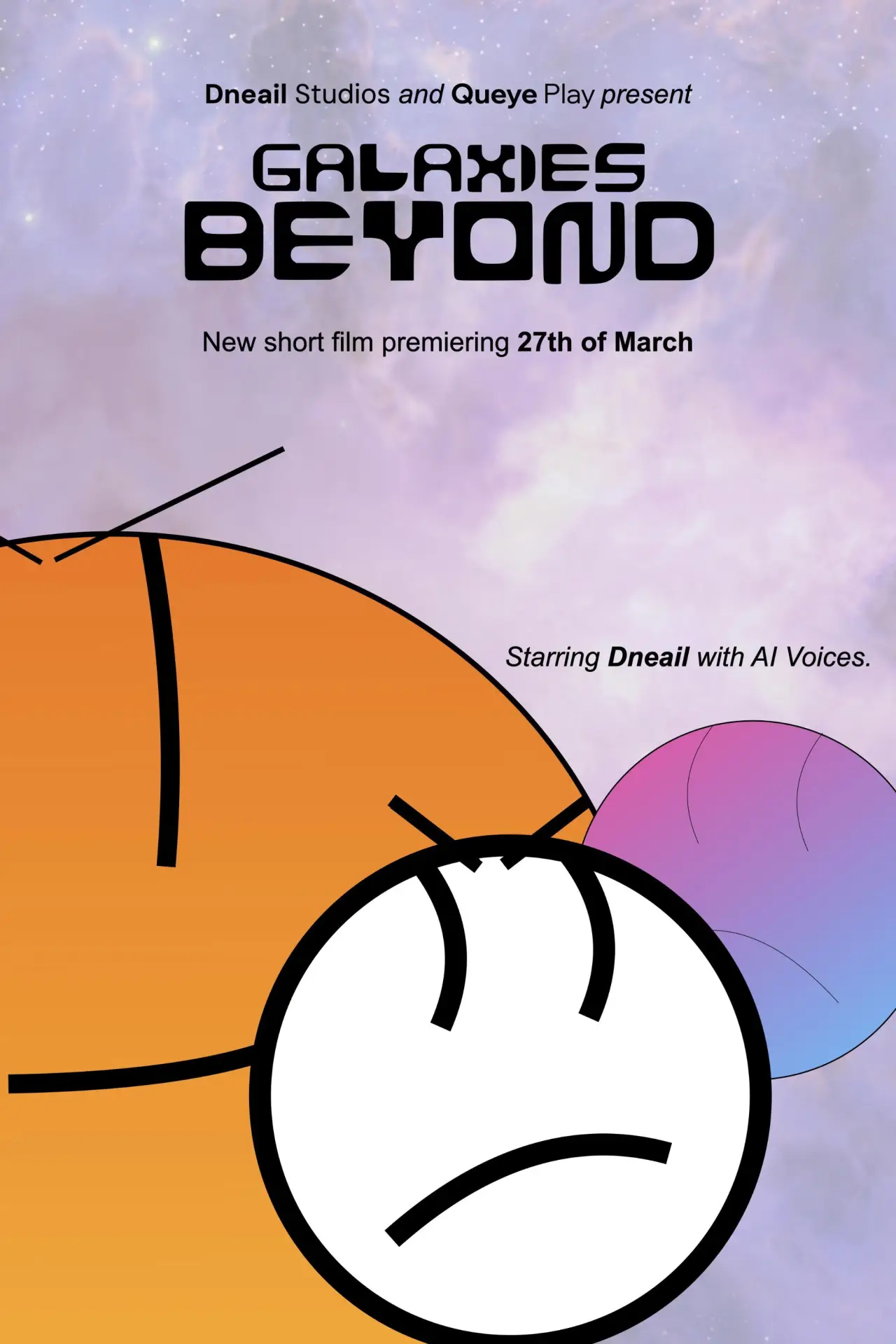 Movie poster "Galaxies Beyond"