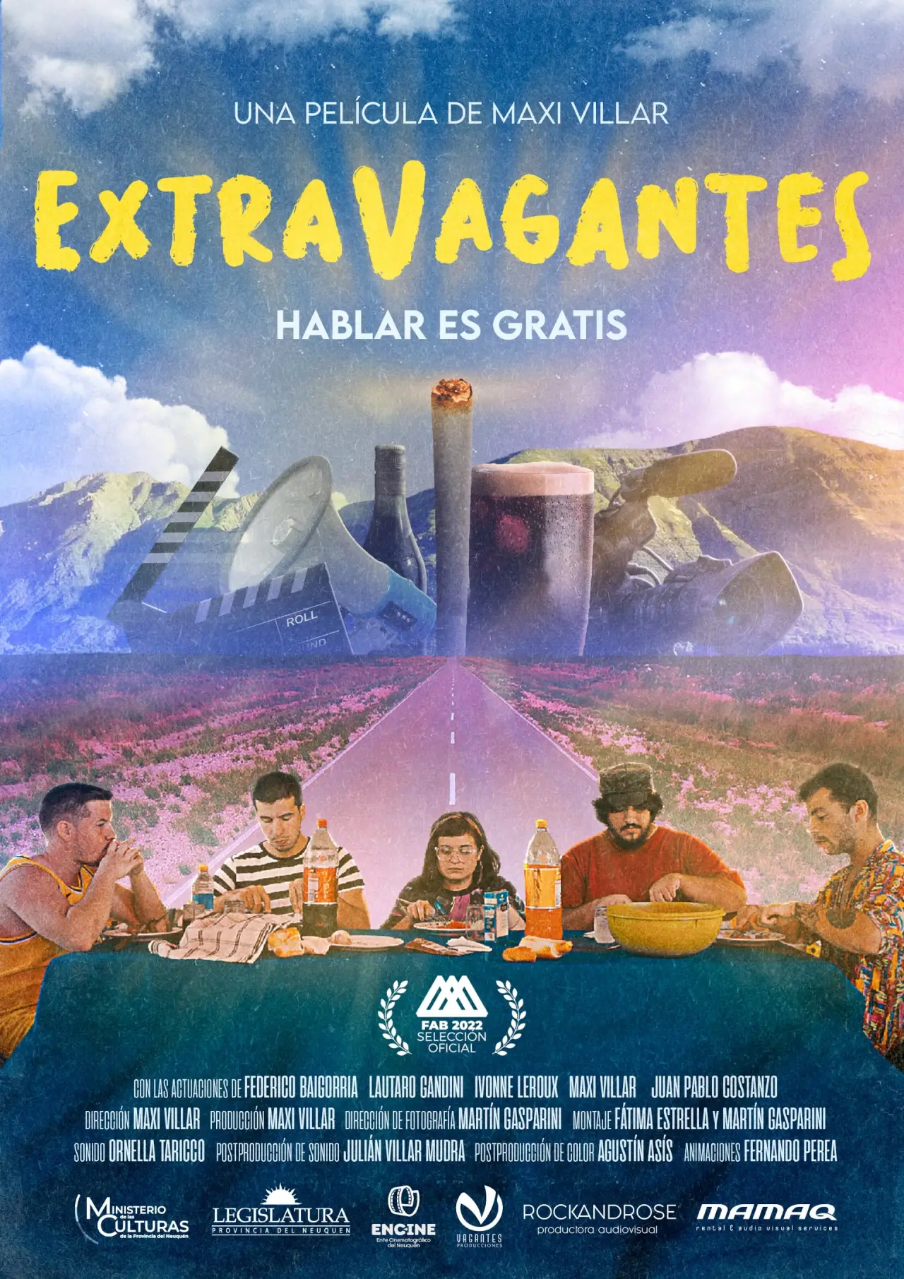 Movie poster "ExtraVagantes"