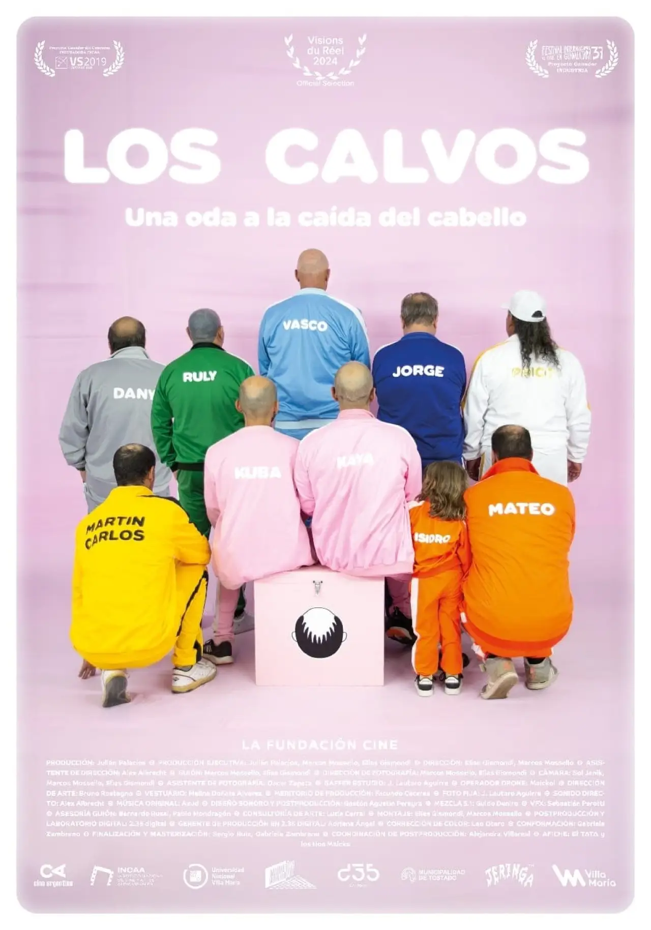 Movie poster "The Bald"