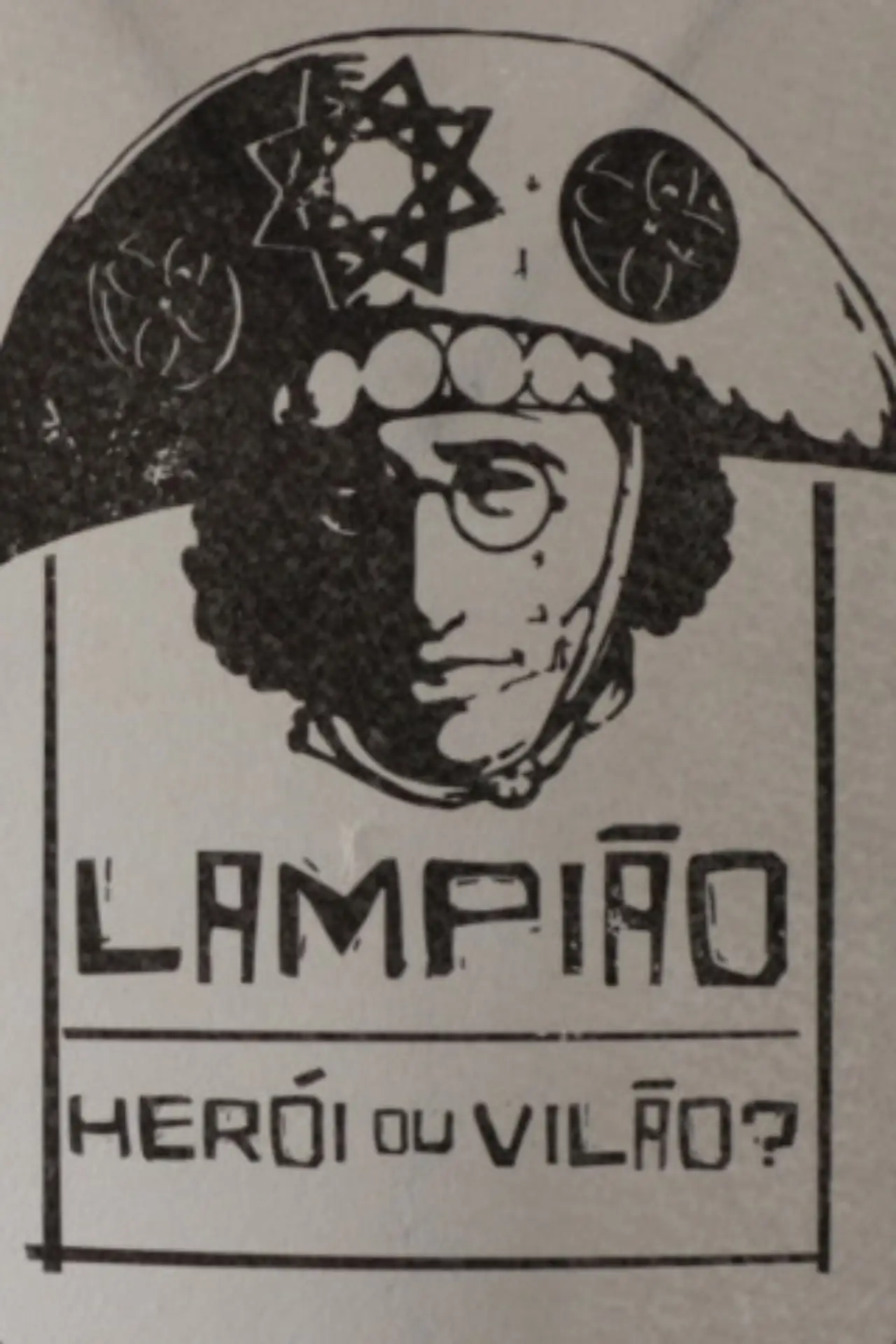 Movie poster "Lampião, Governor of the Badlands"