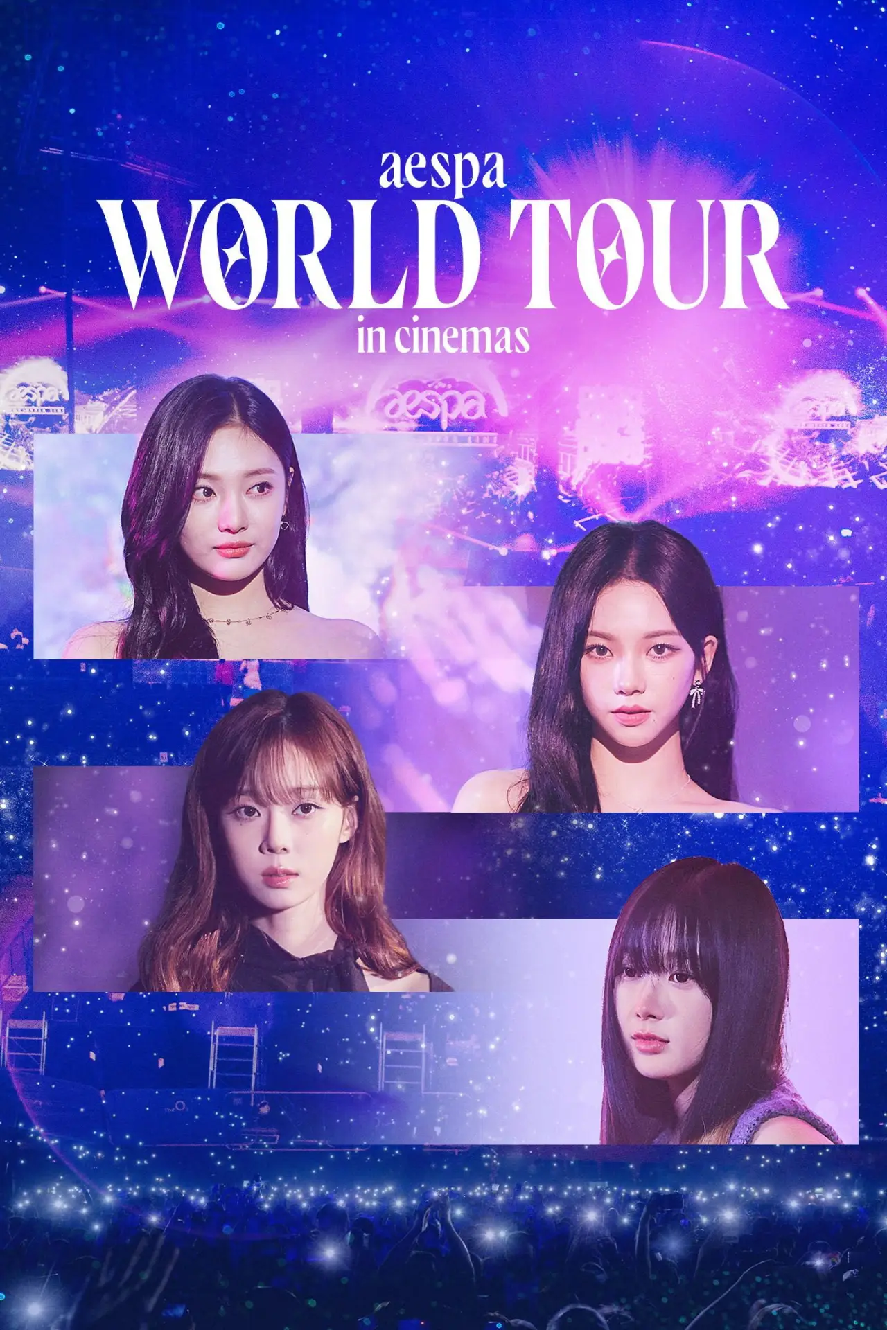 Movie poster "aespa: WORLD TOUR in cinemas"