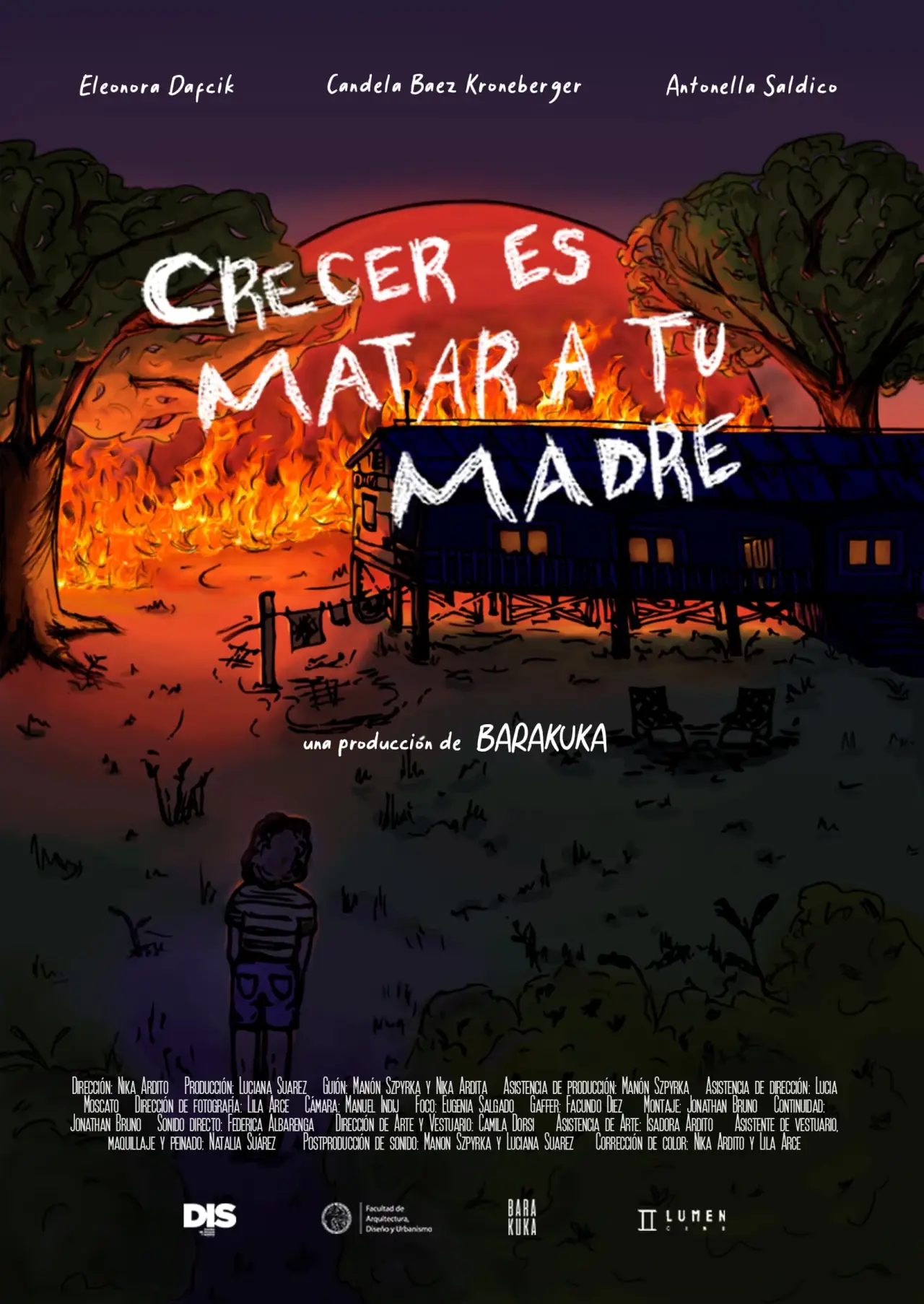 Movie poster "Growing Up Is Killing Your Mother"